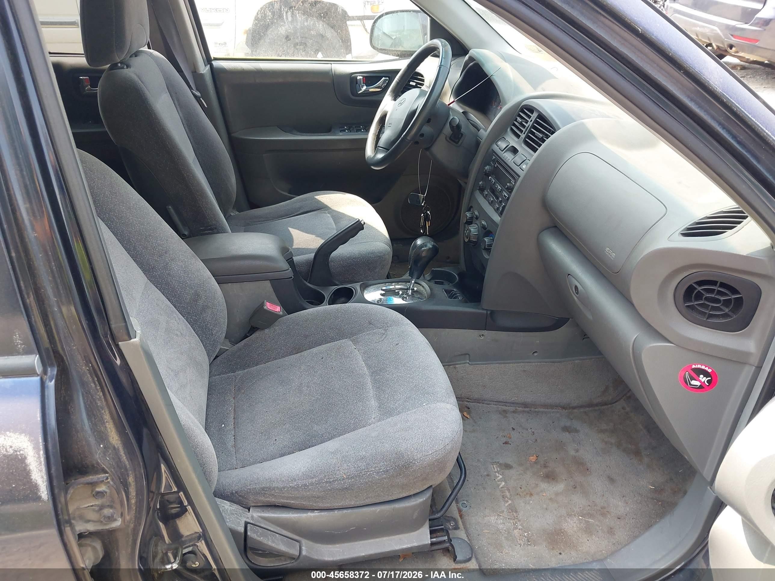 2004 Hyundai Santa Fe Gls Синий vin: KM8SC73D14U715760