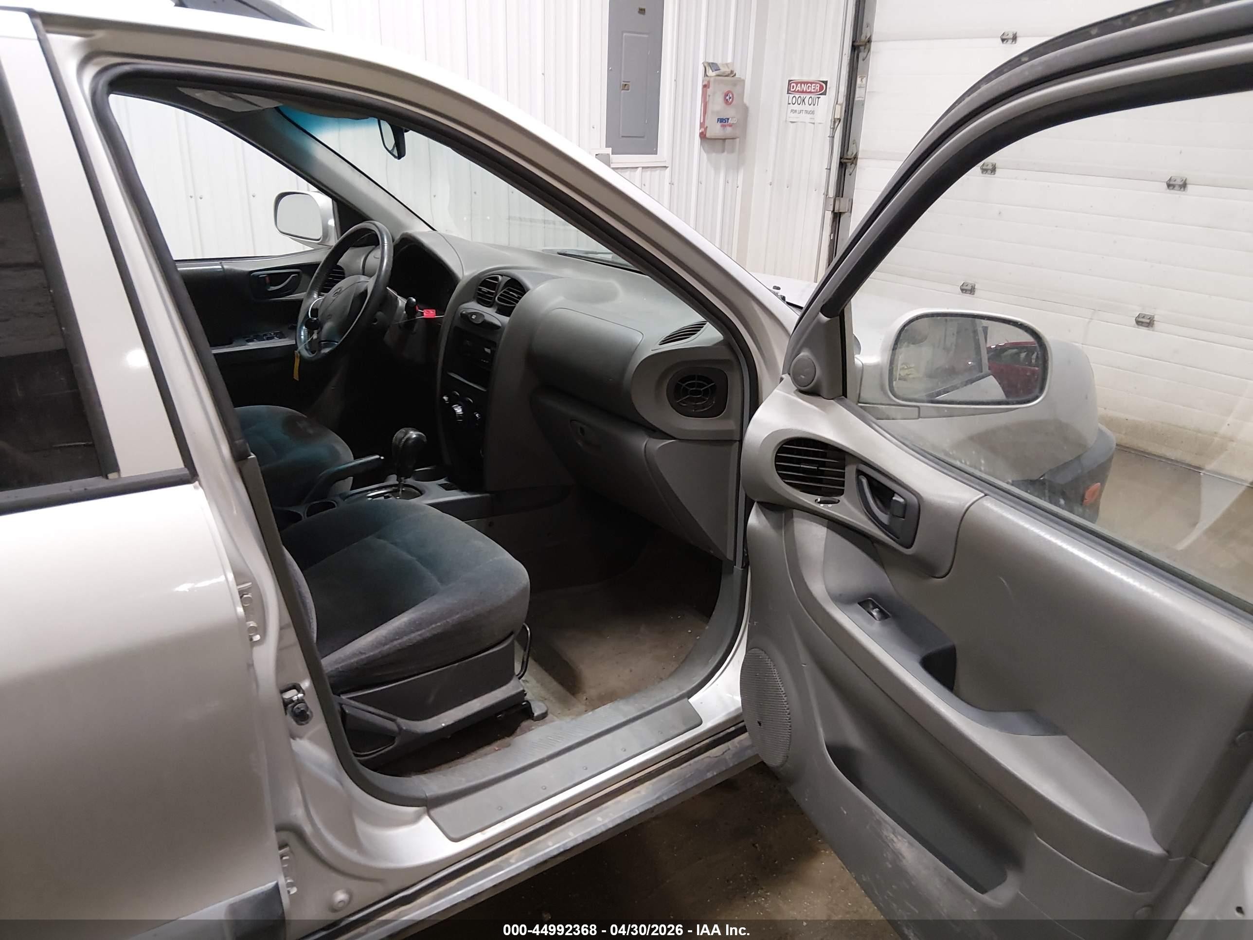 2002 Hyundai Santa Fe Gls/lx Gray vin: KM8SC73D22U155342