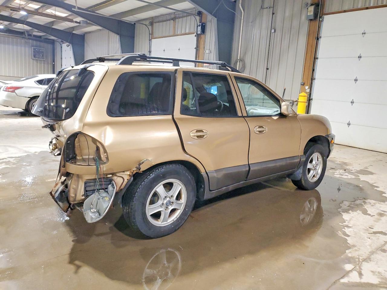 2002 Hyundai Santa Fe Gls Tan vin: KM8SC73D22U290711