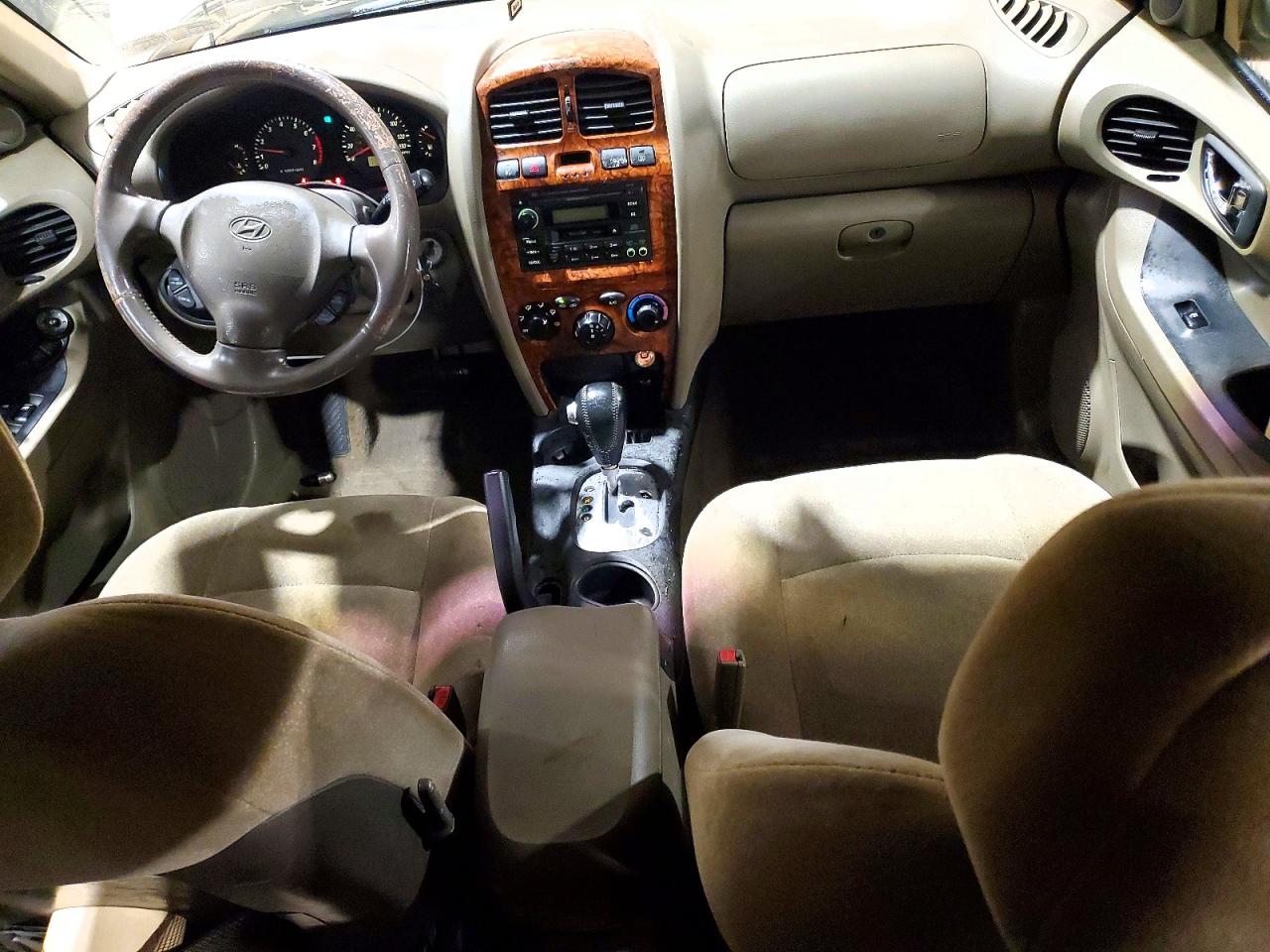 2002 Hyundai Santa Fe Gls Tan vin: KM8SC73D22U290711