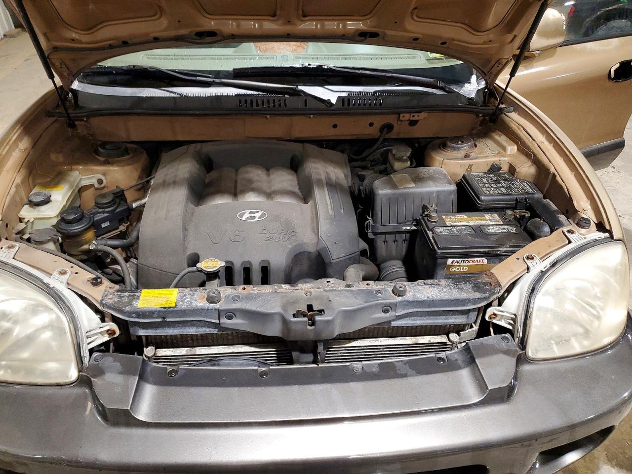 2002 Hyundai Santa Fe Gls Tan vin: KM8SC73D22U290711