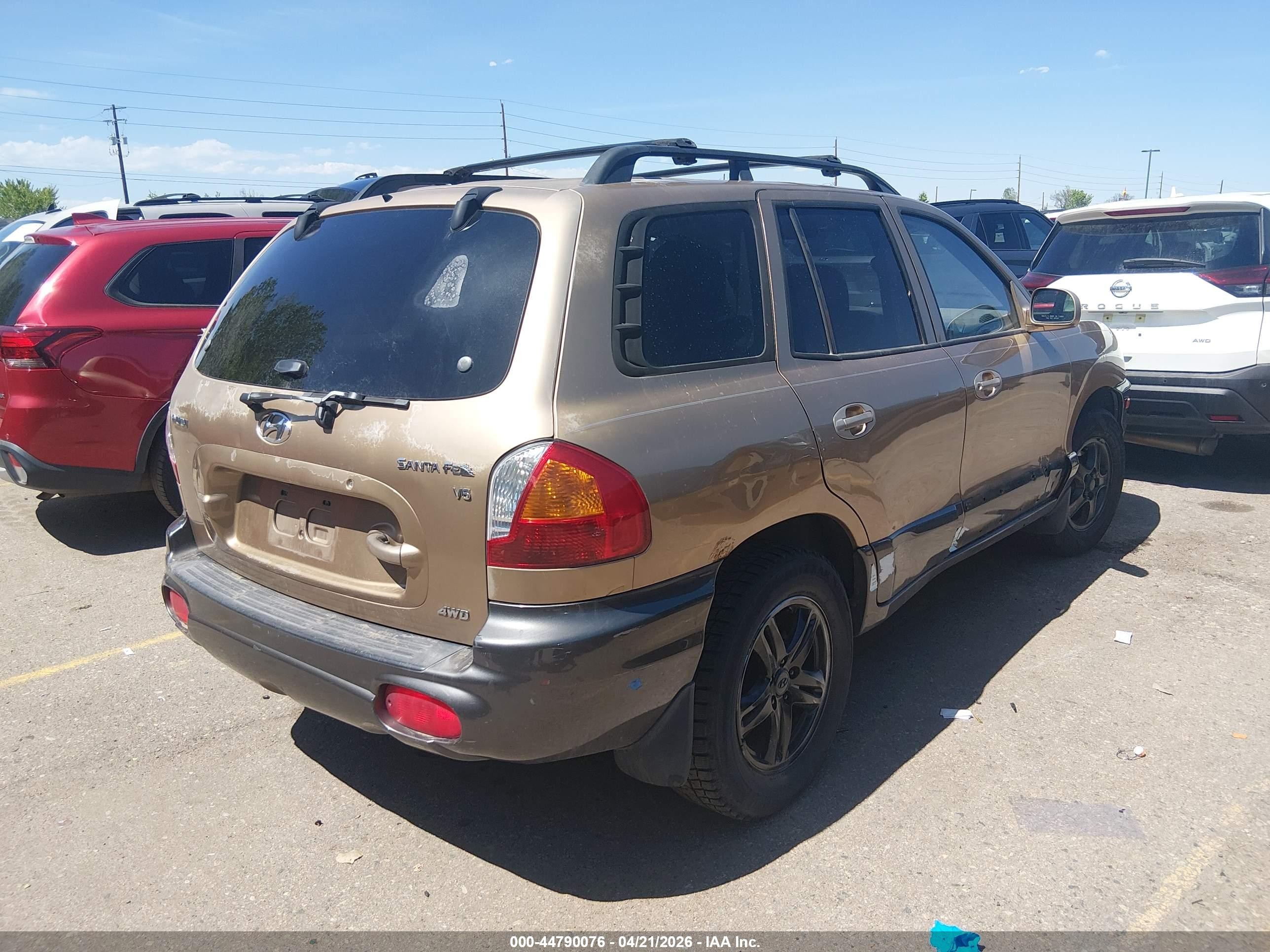 2003 Hyundai Santa Fe Gls/lx Brown vin: KM8SC73D23U361861