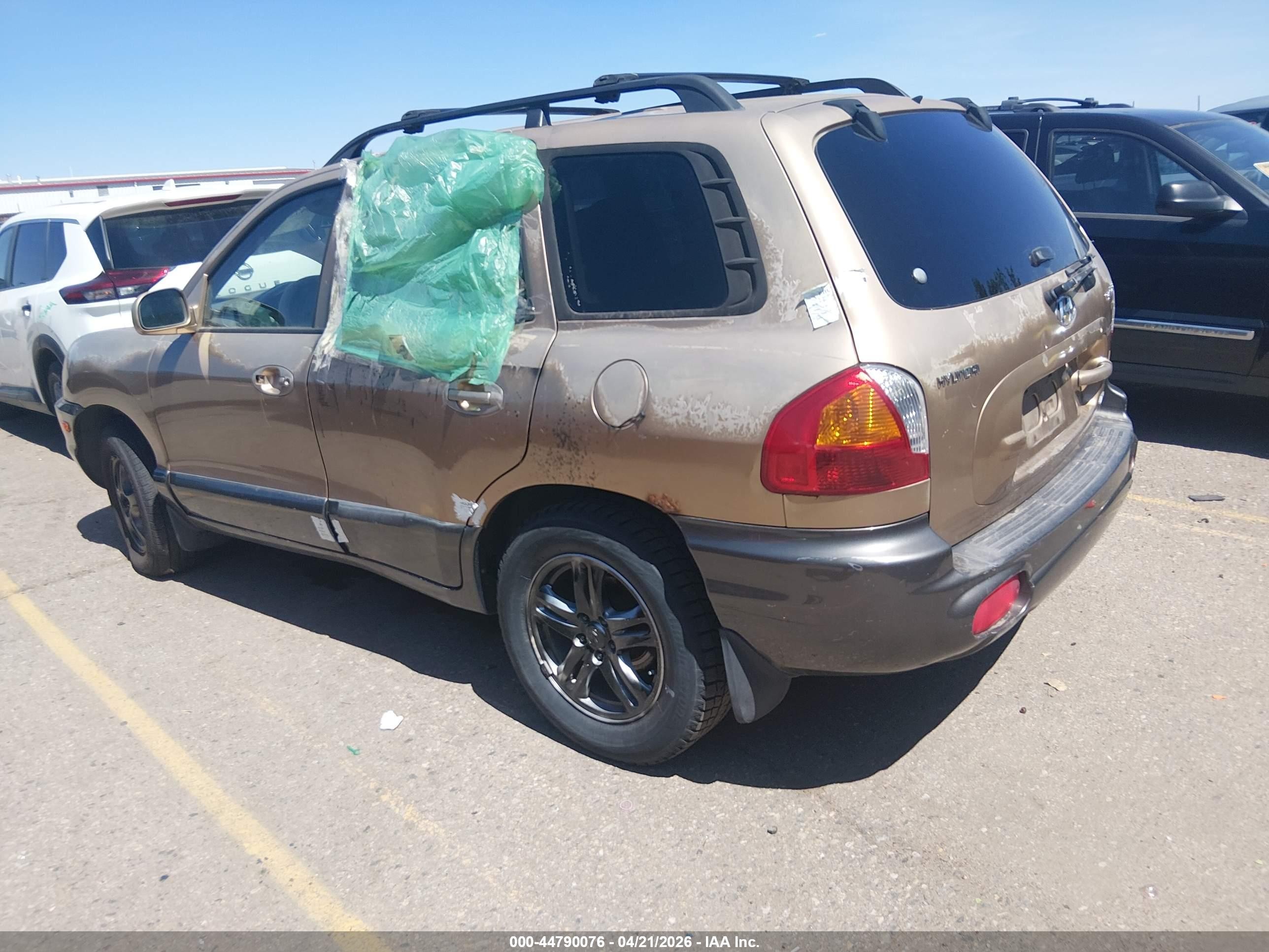 2003 Hyundai Santa Fe Gls/lx Brown vin: KM8SC73D23U361861