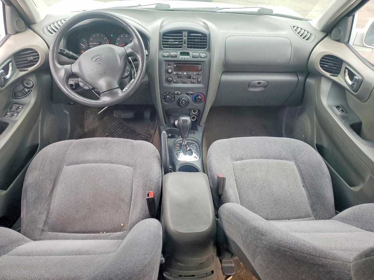 2003 Hyundai Santa Fe Gls White vin: KM8SC73D23U536335