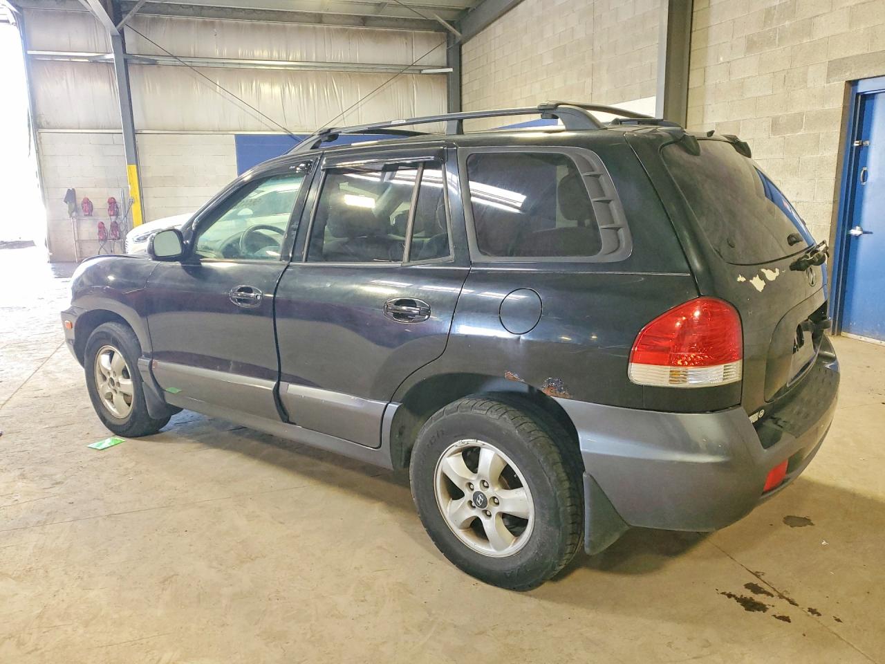 2005 Hyundai Santa Fe Gls Black vin: KM8SC73D25U010046