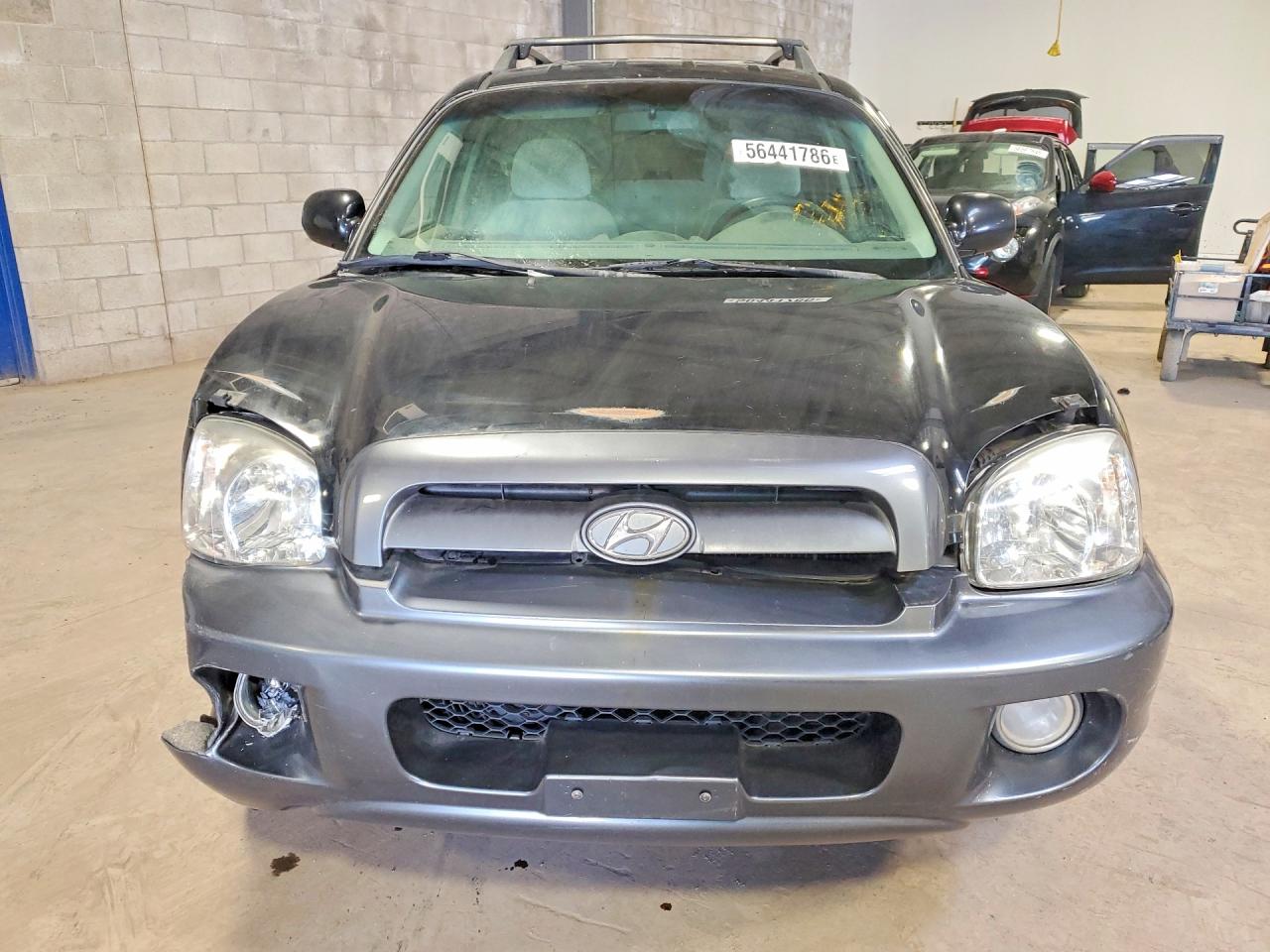 2005 Hyundai Santa Fe Gls Black vin: KM8SC73D25U010046