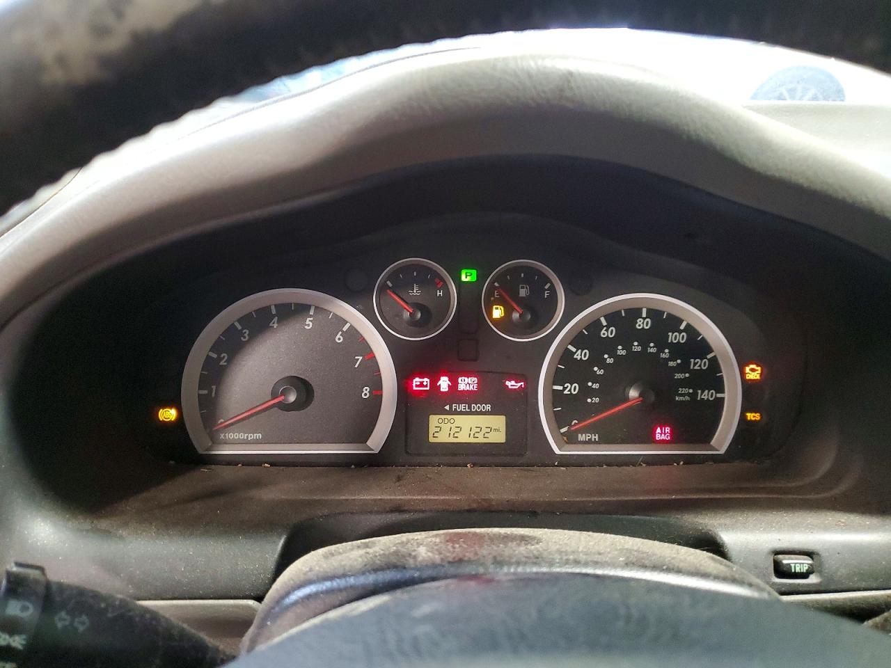 2005 Hyundai Santa Fe Gls Black vin: KM8SC73D25U010046