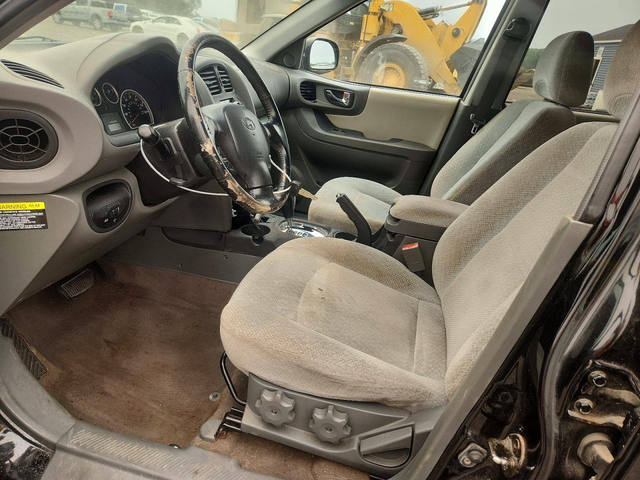 2005 Hyundai Santa Fe Gls Gray vin: KM8SC73D25U987803