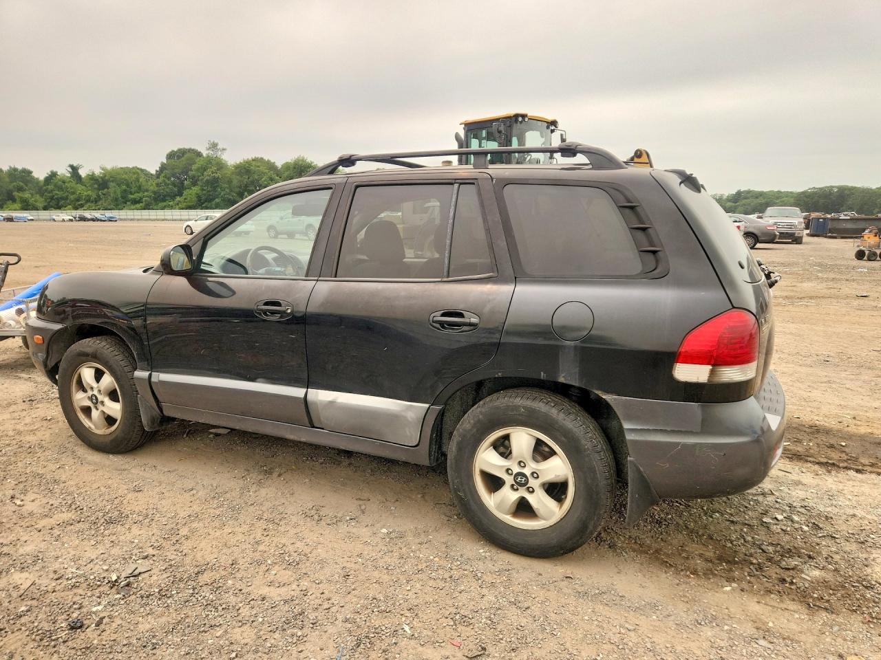 2005 Hyundai Santa Fe Gls Gray vin: KM8SC73D25U987803
