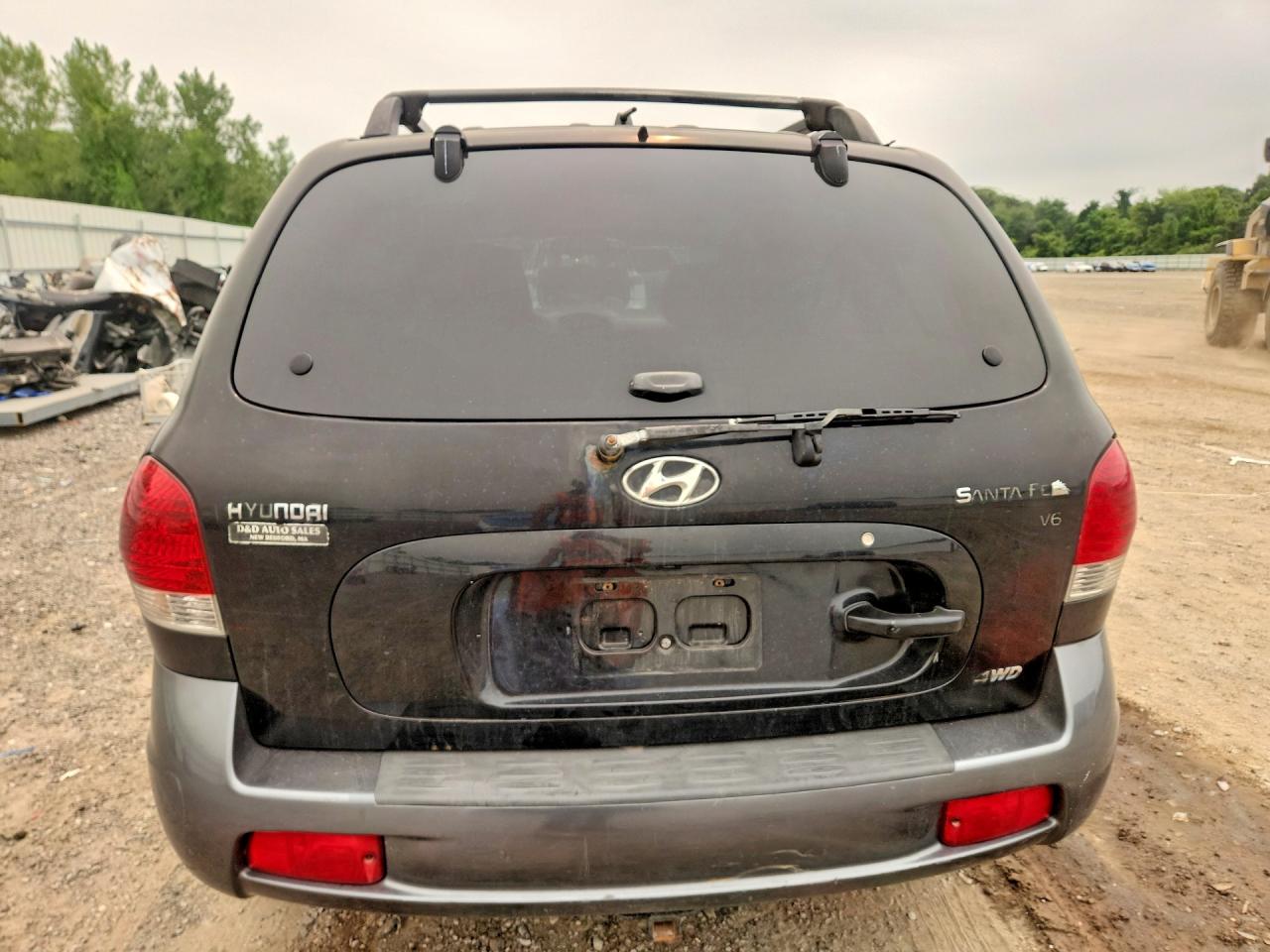 2005 Hyundai Santa Fe Gls Gray vin: KM8SC73D25U987803