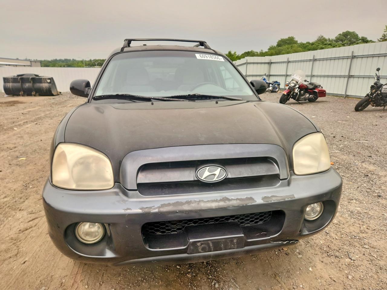 2005 Hyundai Santa Fe Gls Gray vin: KM8SC73D25U987803