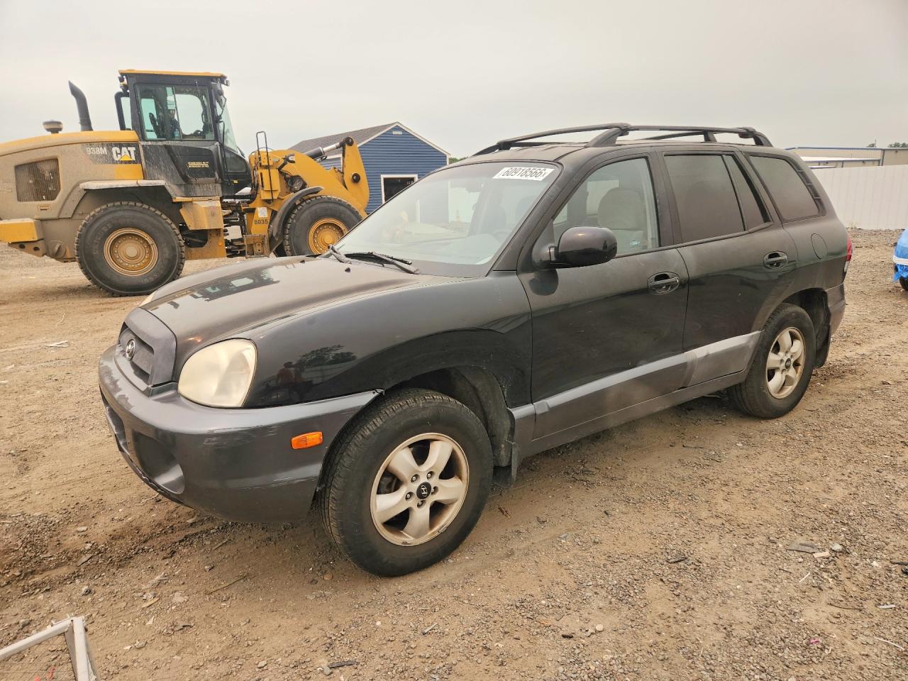 2005 Hyundai Santa Fe Gls Gray vin: KM8SC73D25U987803