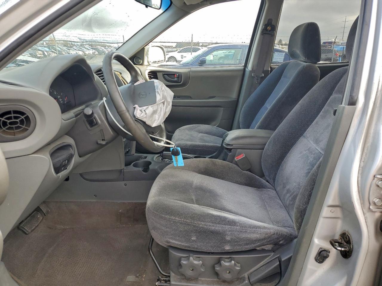 2002 Hyundai Santa Fe Gls Silver vin: KM8SC73D32U252307