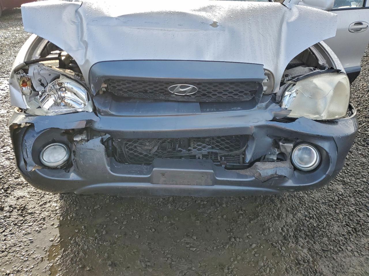 2002 Hyundai Santa Fe Gls Silver vin: KM8SC73D32U252307