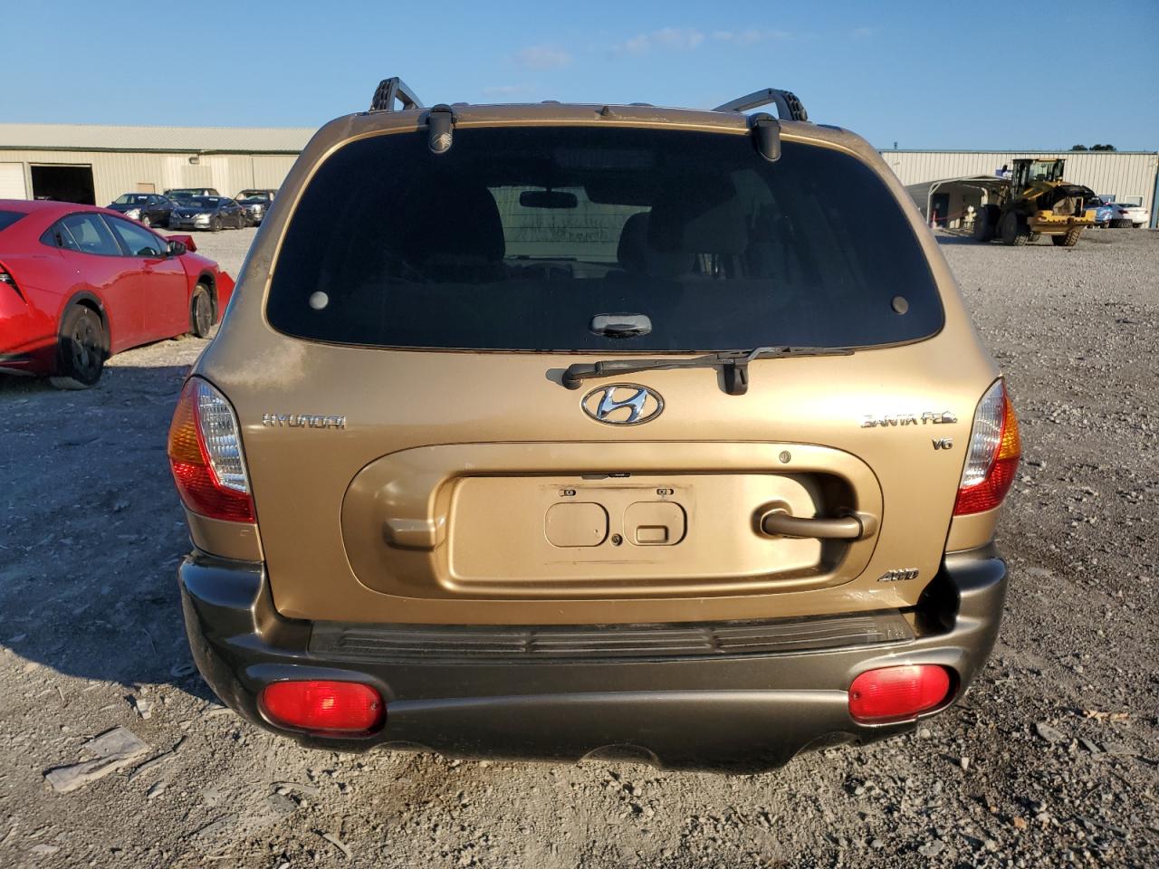 2003 Hyundai Santa Fe Gls Brown vin: KM8SC73D33U350366