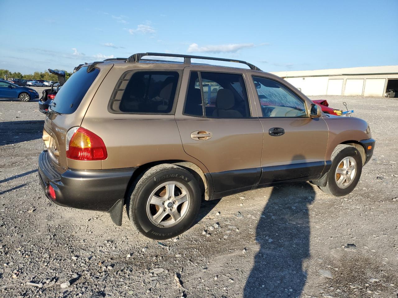 2003 Hyundai Santa Fe Gls Brown vin: KM8SC73D33U350366
