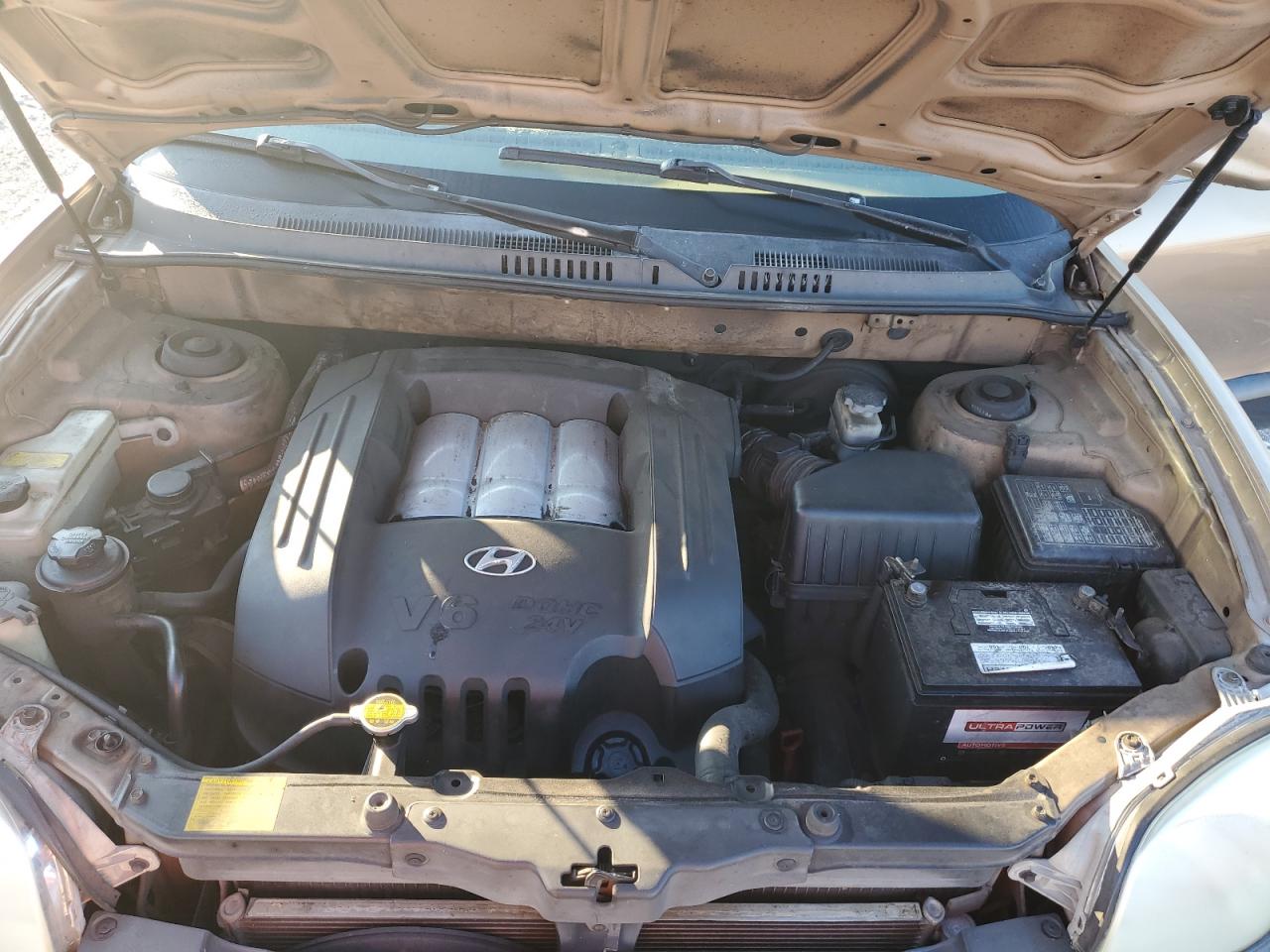 2003 Hyundai Santa Fe Gls Brown vin: KM8SC73D33U350366