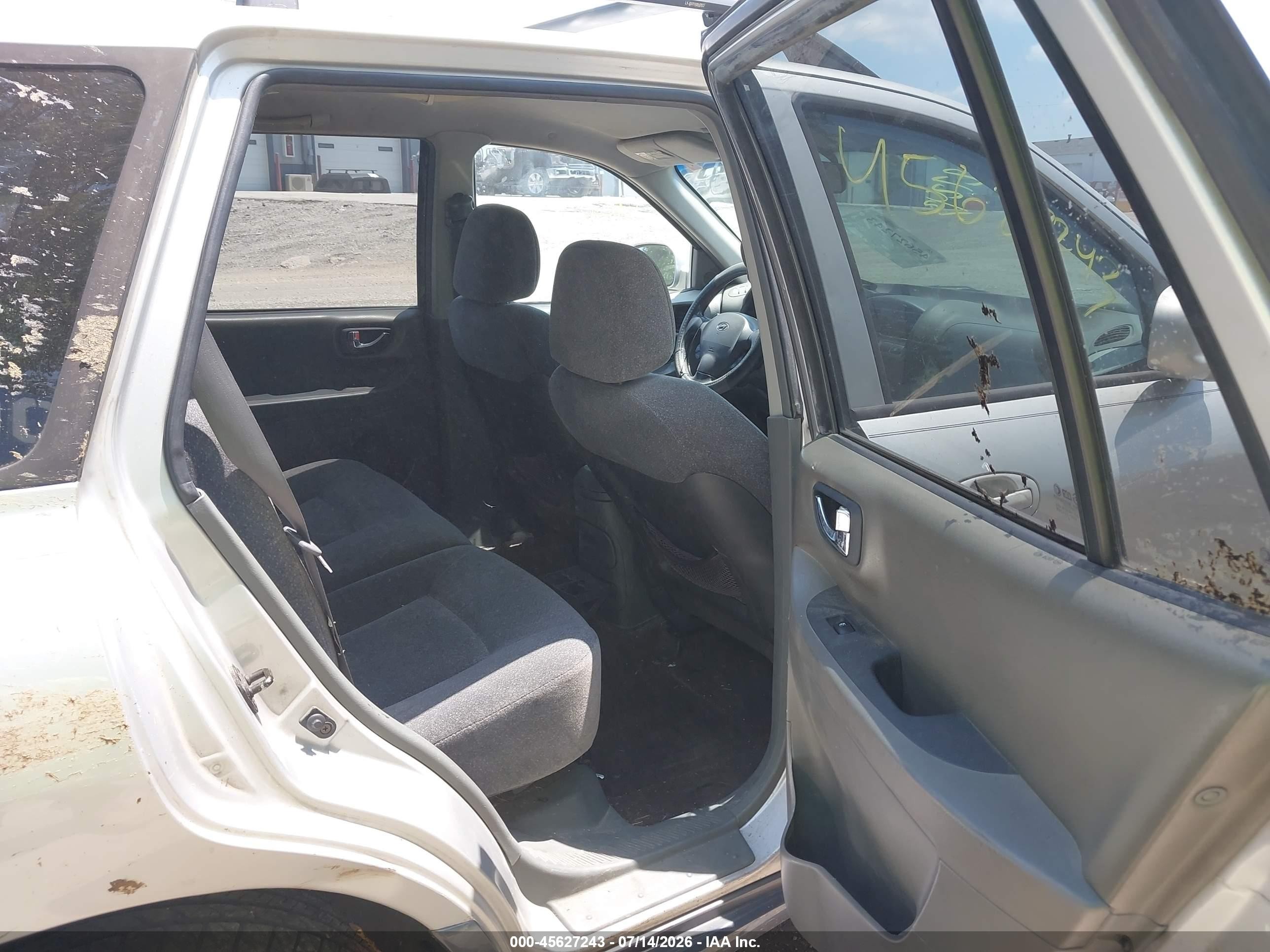 2003 Hyundai Santa Fe Gls/lx Silver vin: KM8SC73D33U430833
