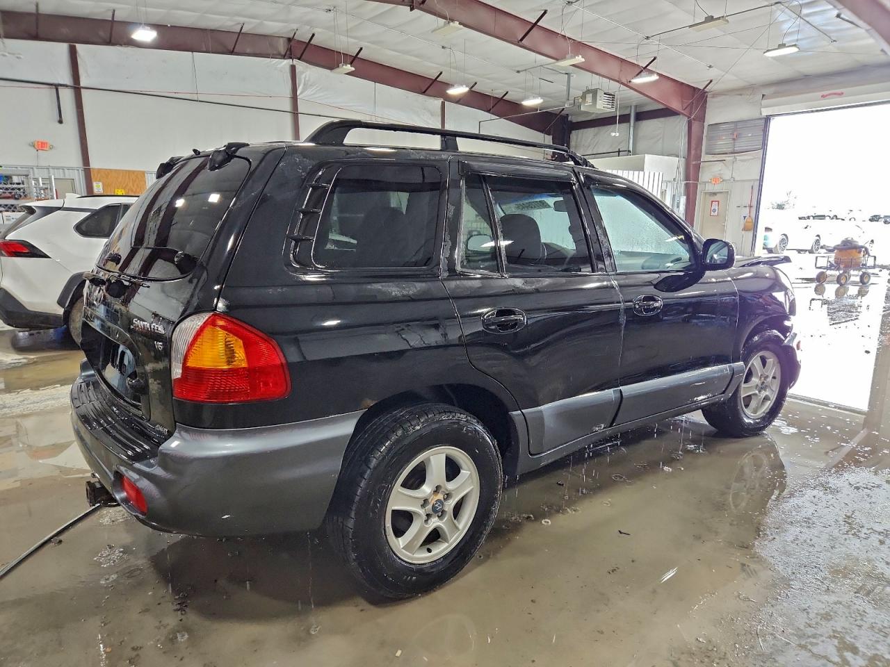 2003 Hyundai Santa Fe Gls Black vin: KM8SC73D33U464691