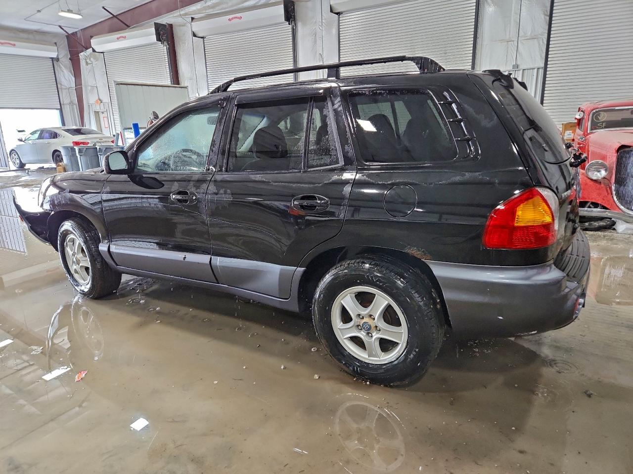 2003 Hyundai Santa Fe Gls Black vin: KM8SC73D33U464691