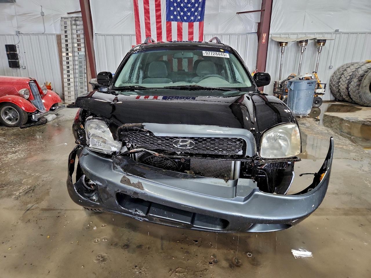 2003 Hyundai Santa Fe Gls Black vin: KM8SC73D33U464691