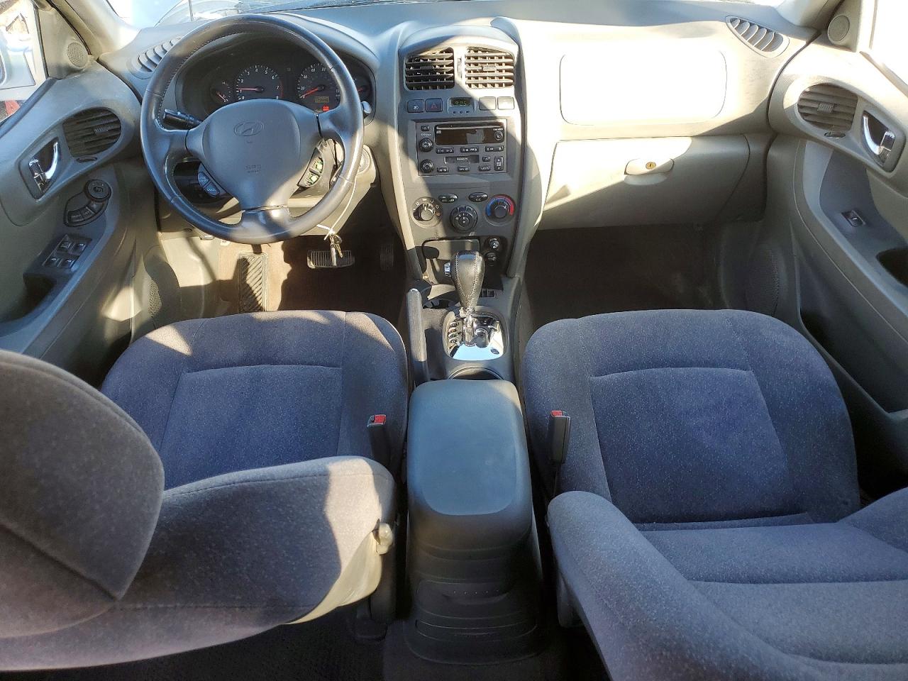 2003 Hyundai Santa Fe Gls Silver vin: KM8SC73D33U484889