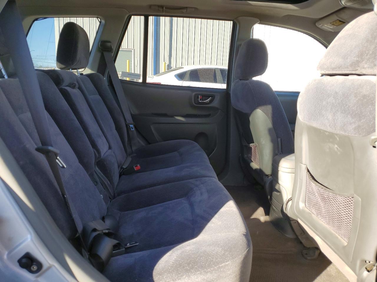 2003 Hyundai Santa Fe Gls Silver vin: KM8SC73D33U484889