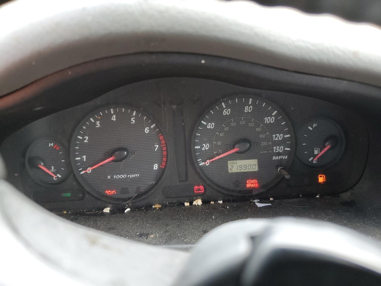 2003 Hyundai Santa Fe Gls Silver vin: KM8SC73D33U486383