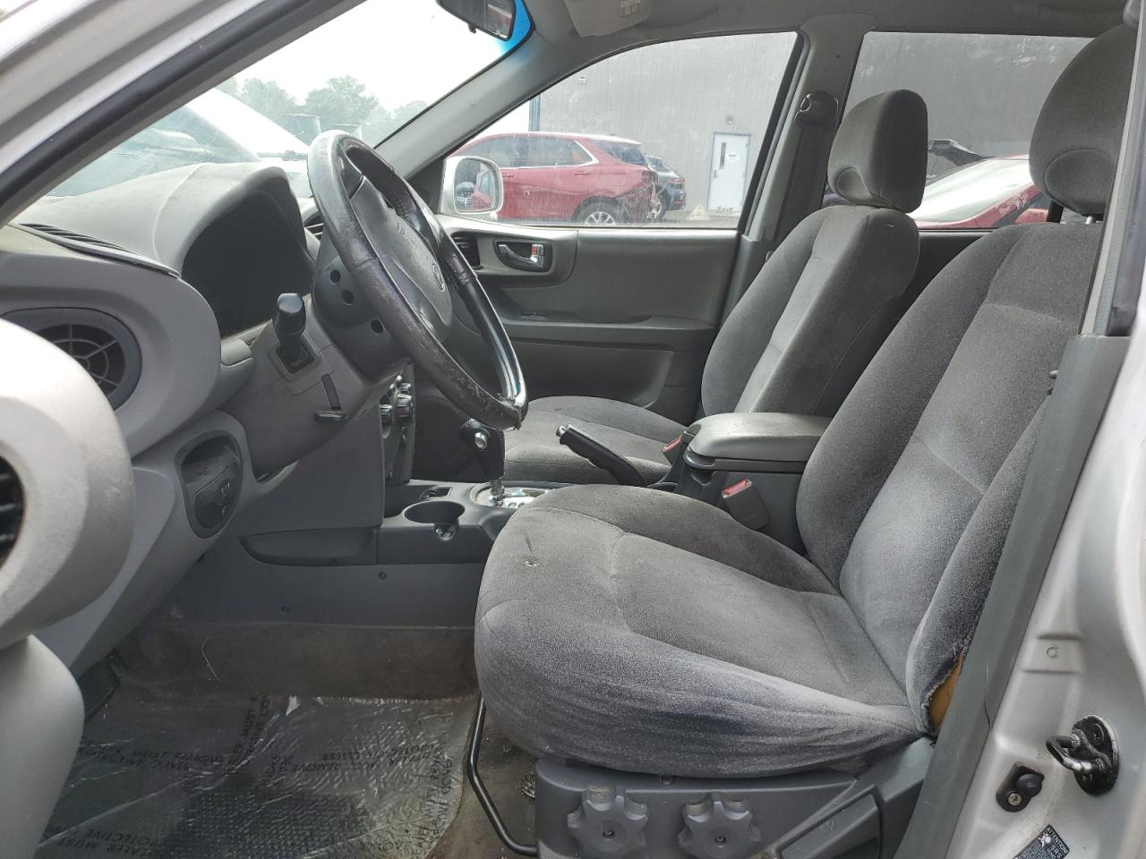 2003 Hyundai Santa Fe Gls Silver vin: KM8SC73D33U486383