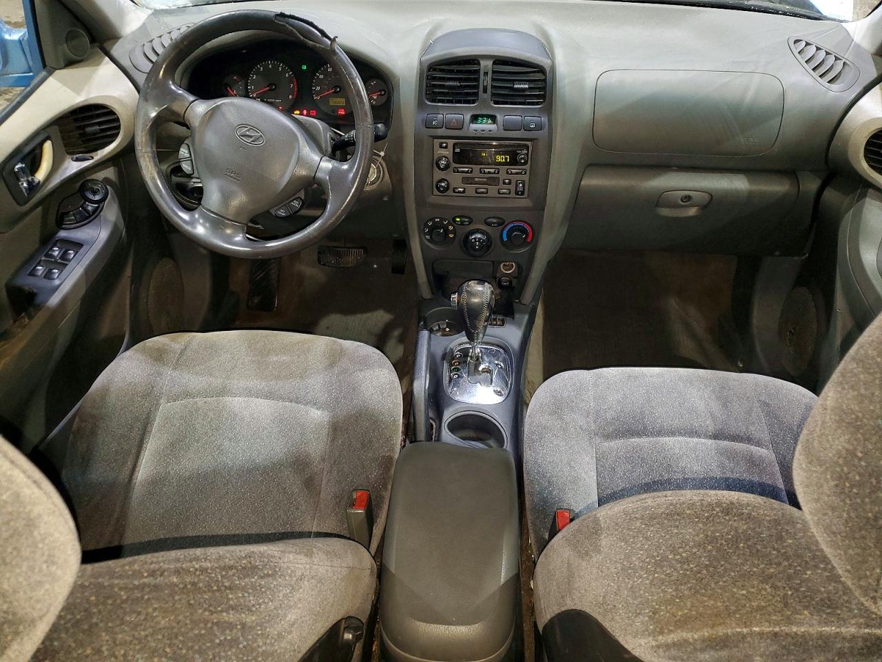 2003 Hyundai Santa Fe Gls Blue vin: KM8SC73D43U546266