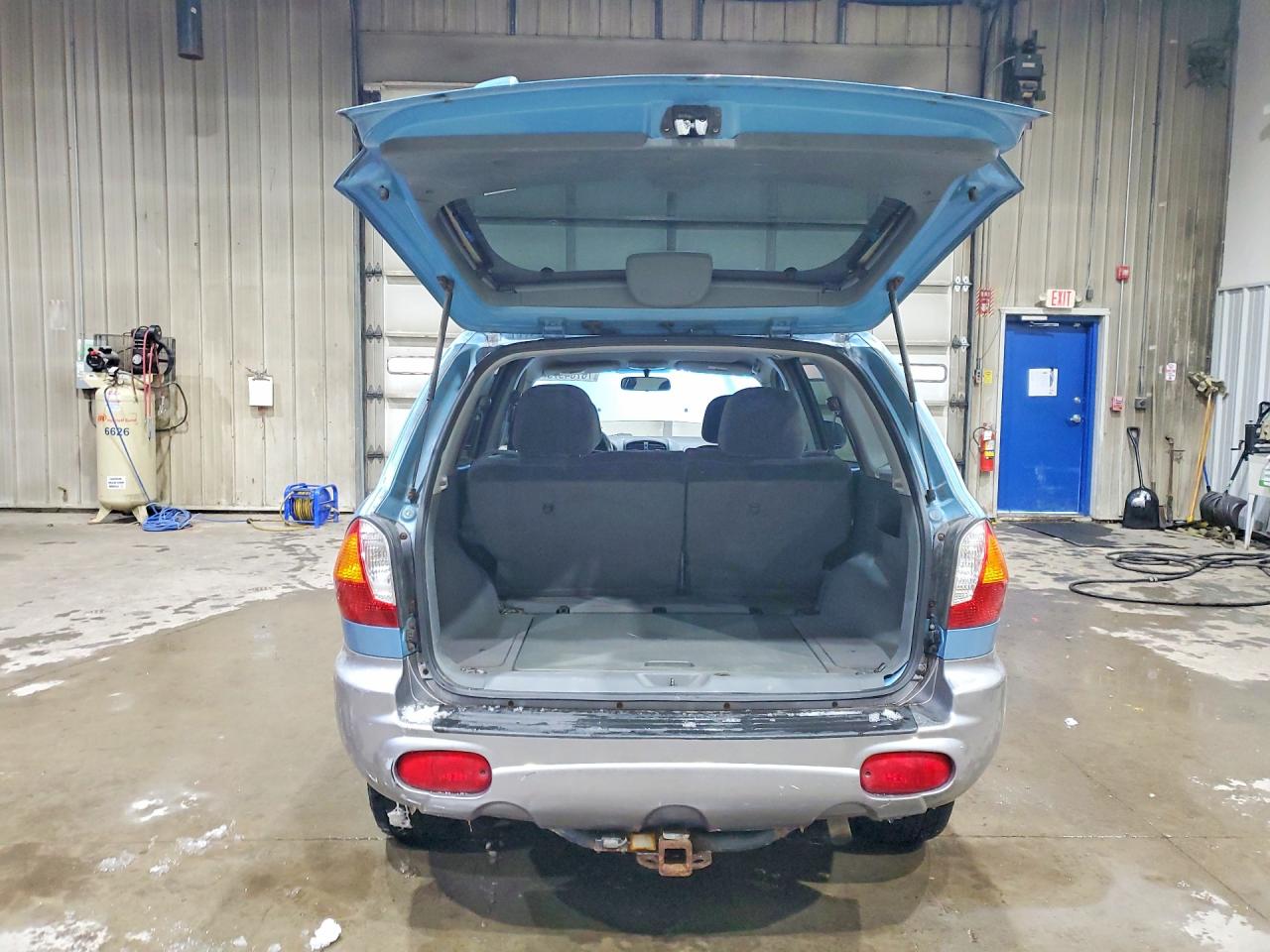 2003 Hyundai Santa Fe Gls Blue vin: KM8SC73D43U546266