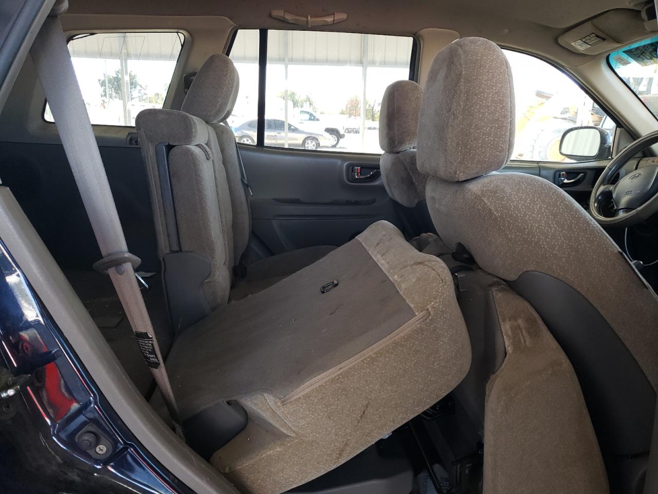 2004 Hyundai Santa Fe Gls Blue vin: KM8SC73D44U640309