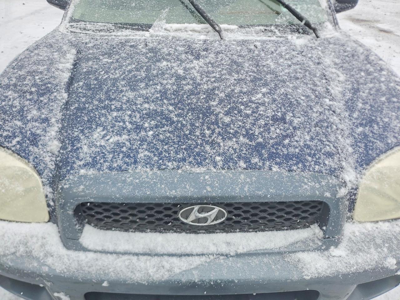 2004 Hyundai Santa Fe Gls Blue vin: KM8SC73D44U697058