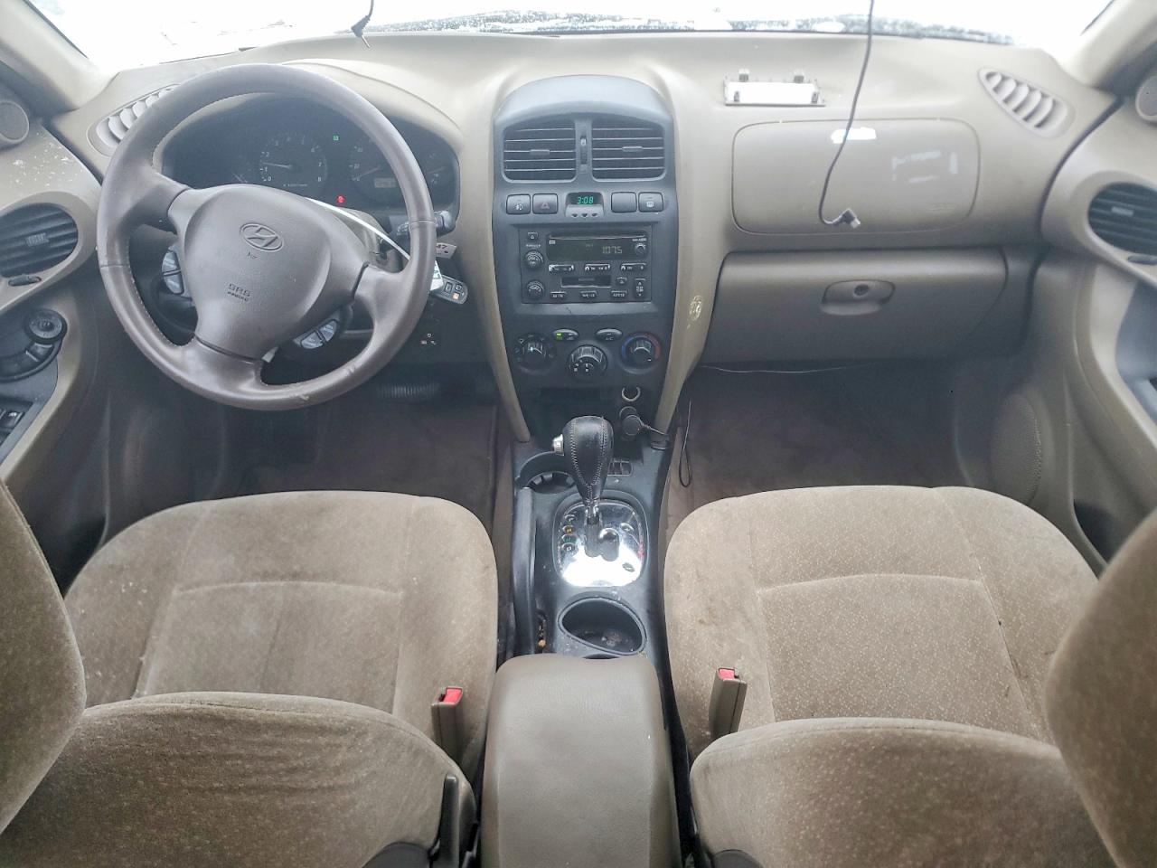 2004 Hyundai Santa Fe Gls Blue vin: KM8SC73D44U697058