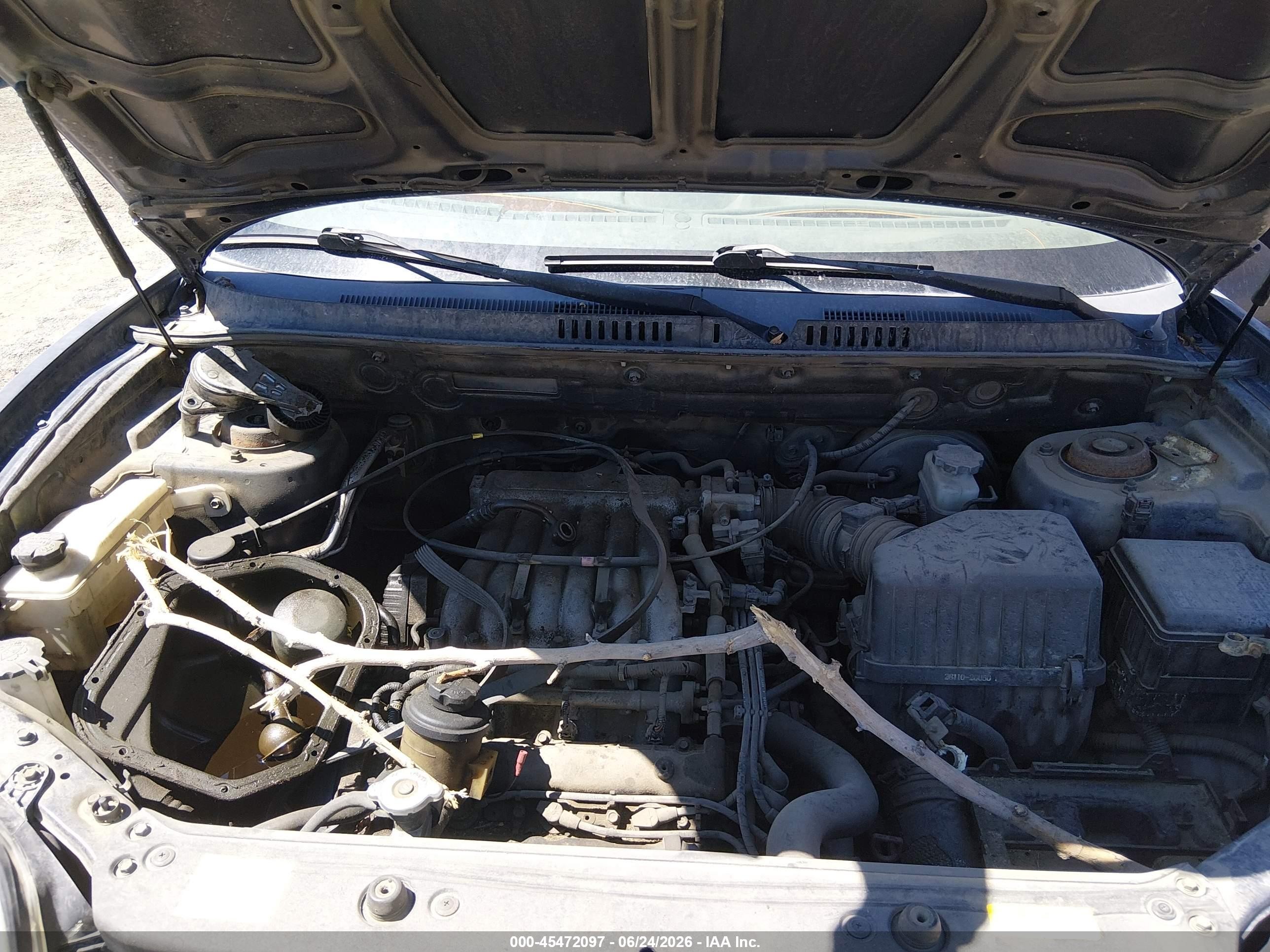 2005 Hyundai Santa Fe Gls Blue vin: KM8SC73D45U005785