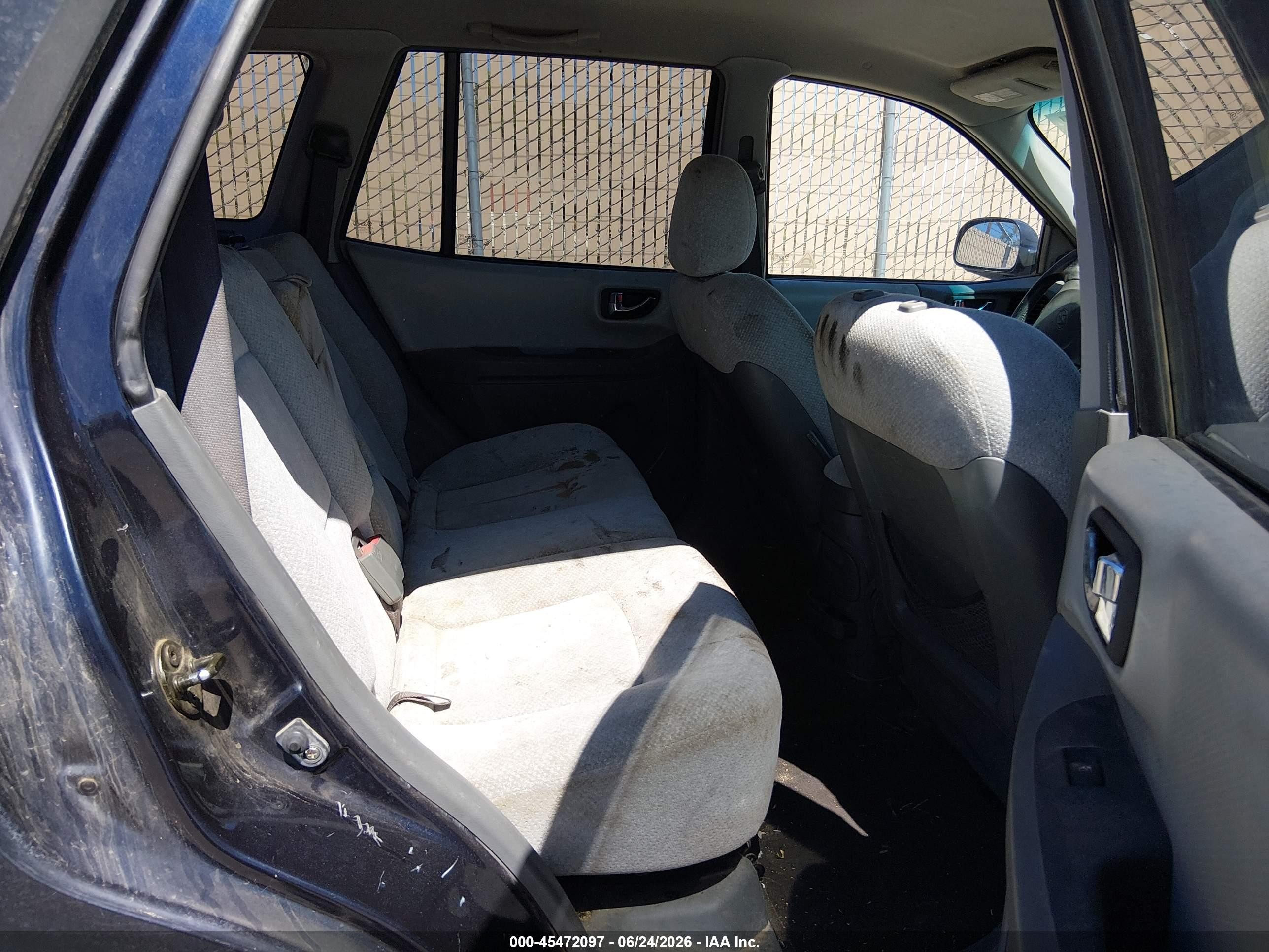2005 Hyundai Santa Fe Gls Blue vin: KM8SC73D45U005785