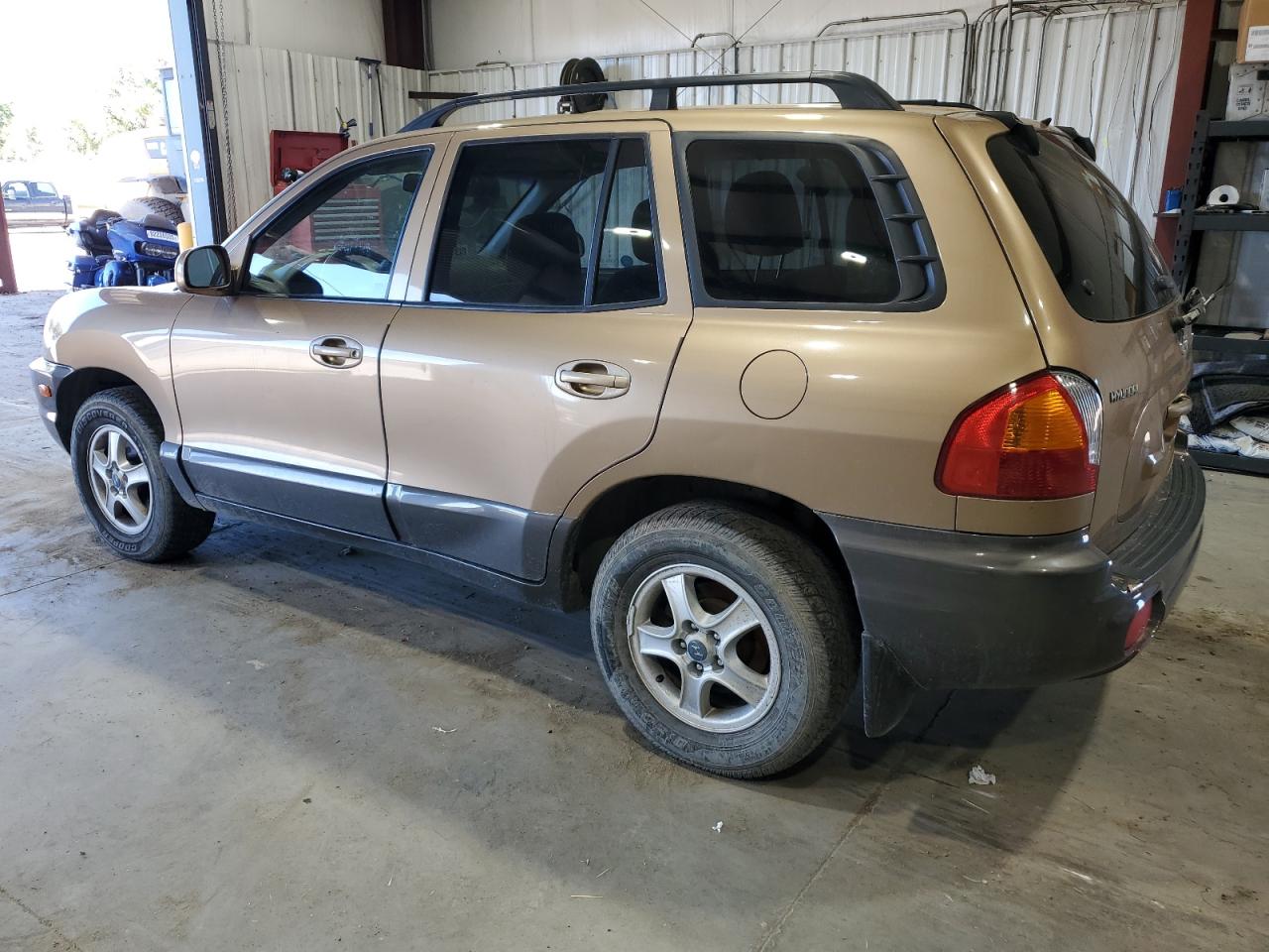 2002 Hyundai Santa Fe Gls Tan vin: KM8SC73D52U290900