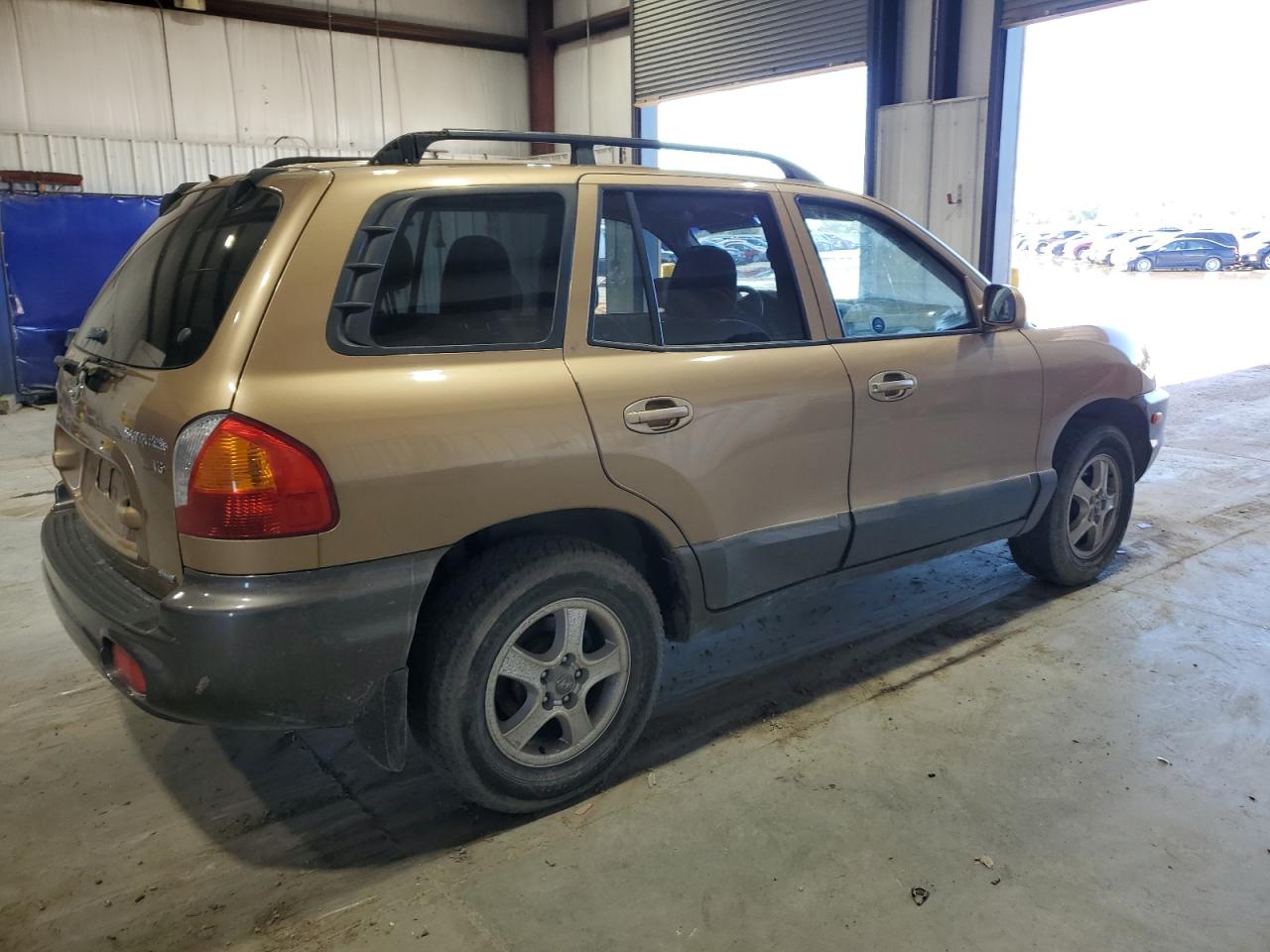 2002 Hyundai Santa Fe Gls Tan vin: KM8SC73D52U290900