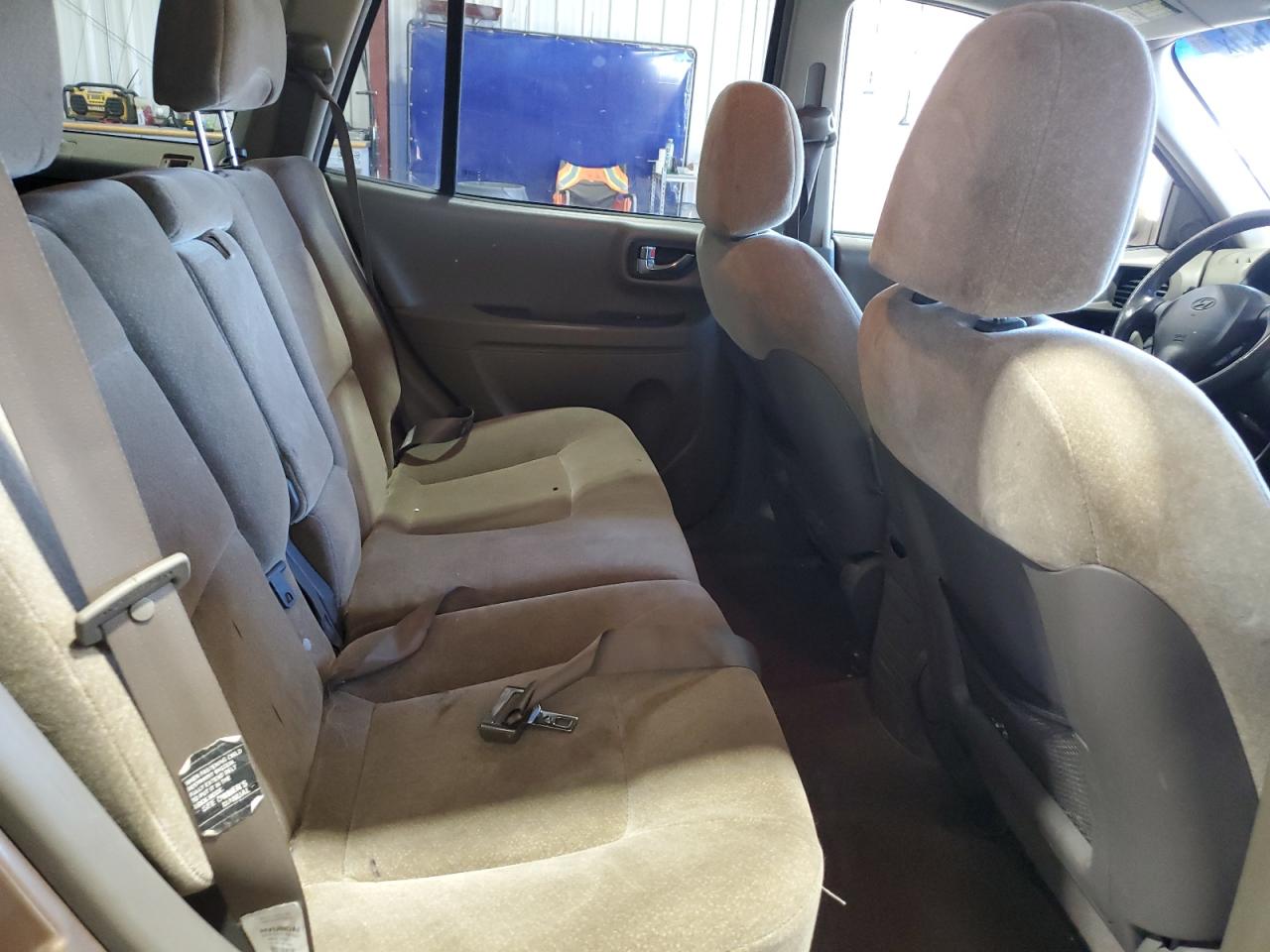 2002 Hyundai Santa Fe Gls Tan vin: KM8SC73D52U290900