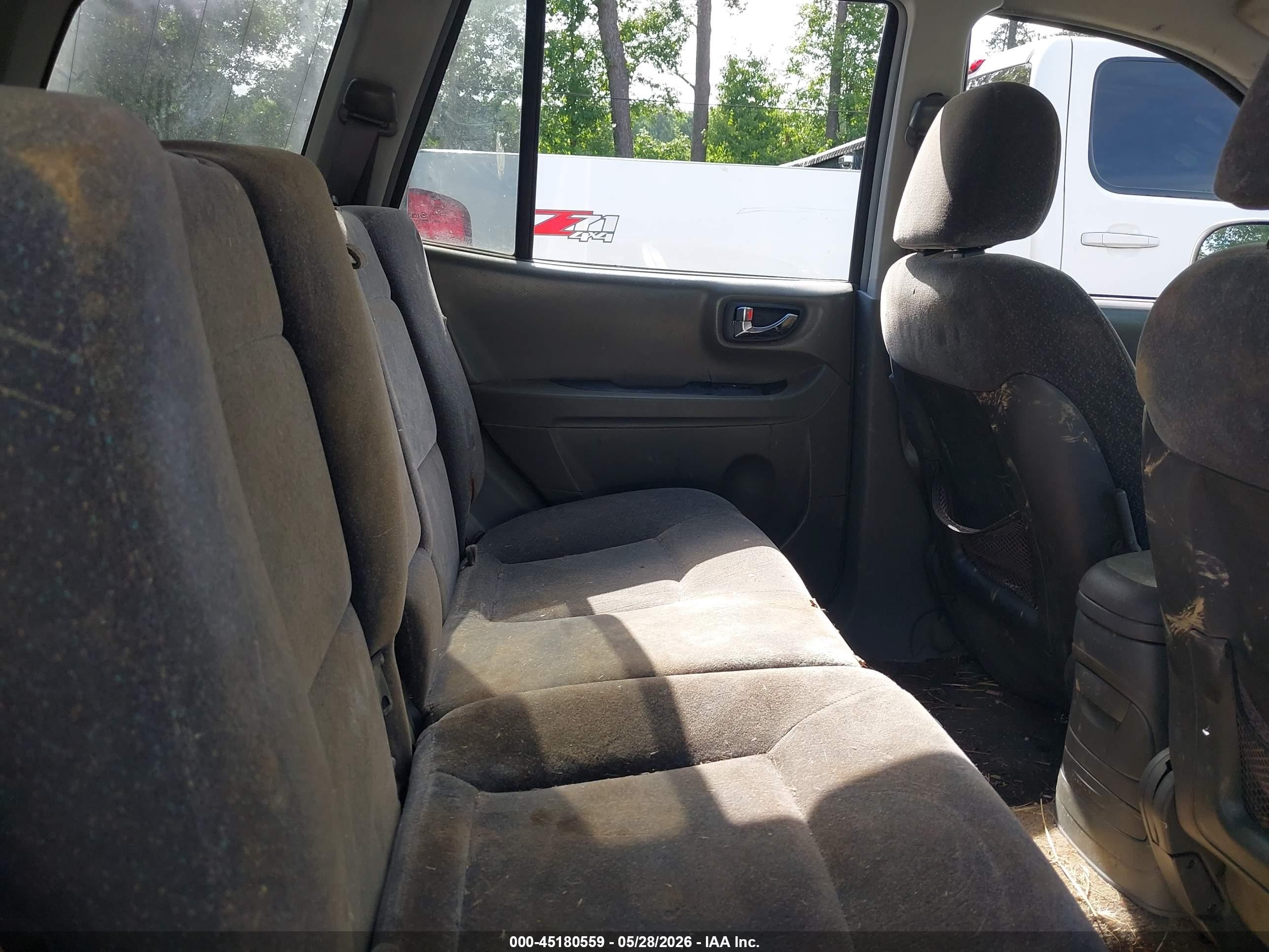 2003 Hyundai Santa Fe Gls/lx Silver vin: KM8SC73D53U552321