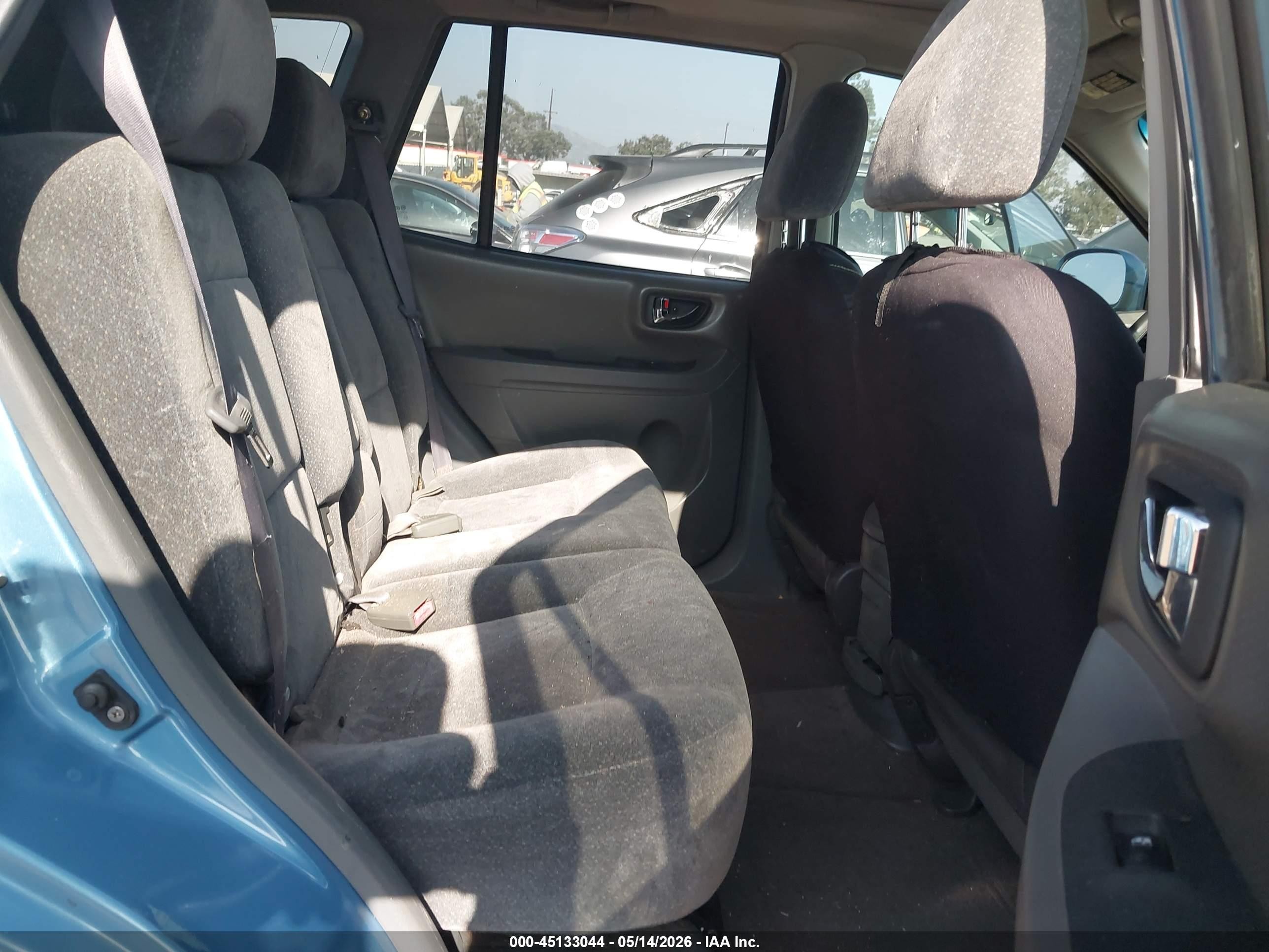 2004 Hyundai Santa Fe Gls Blue vin: KM8SC73D54U686358