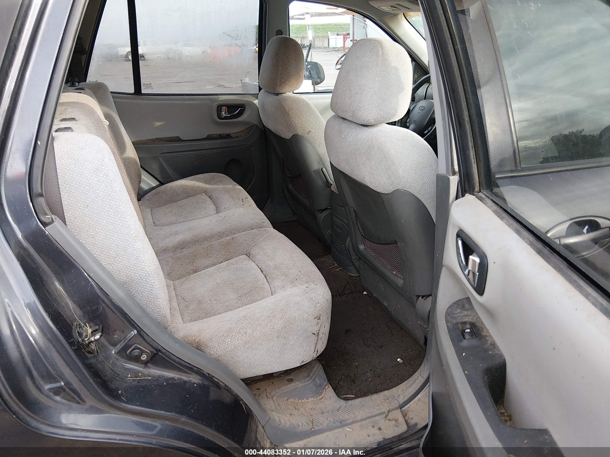 2006 Hyundai Santa Fe Gls Blue vin: KM8SC73D56U043379