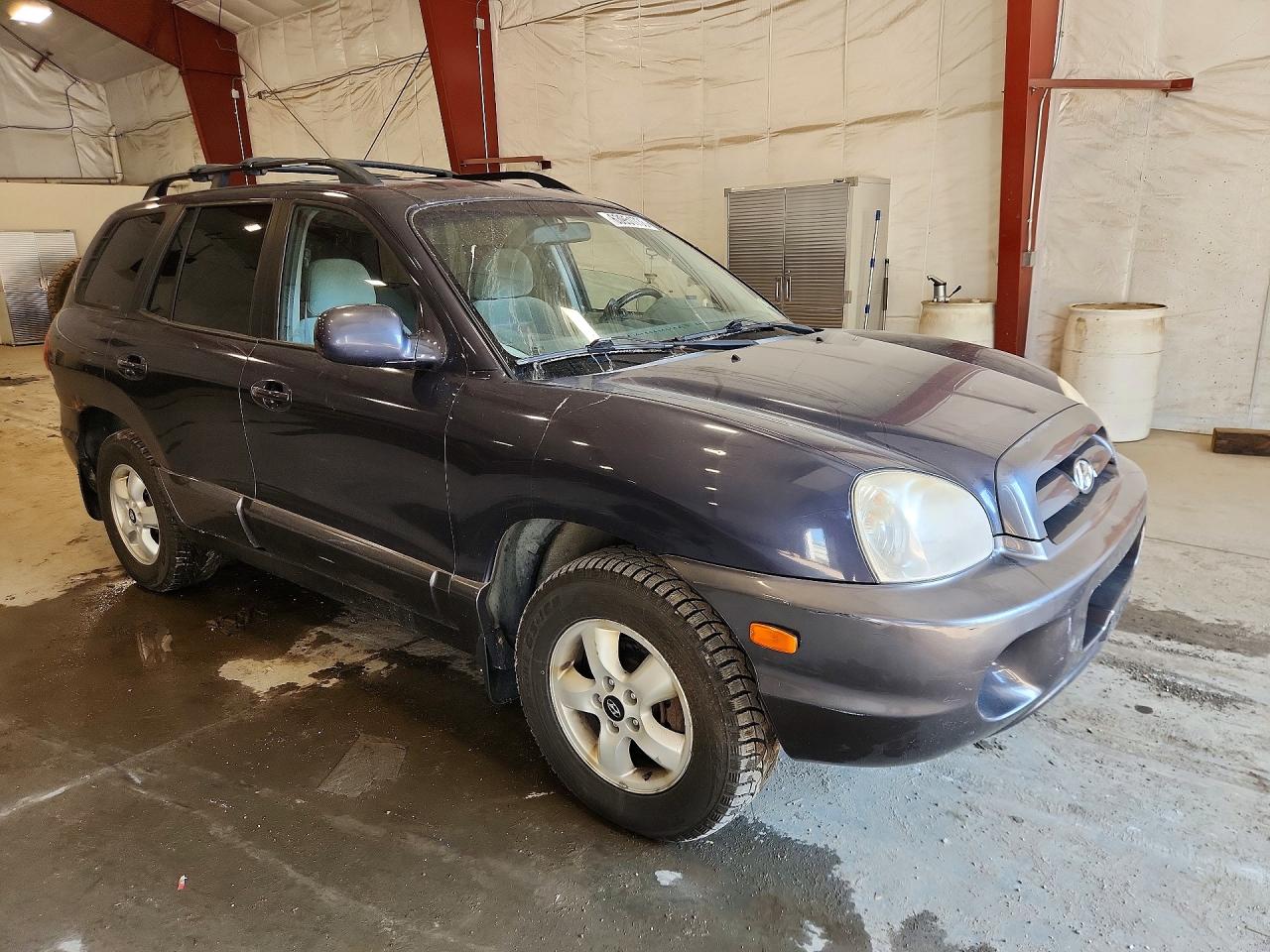 2006 Hyundai Santa Fe Gls Серый vin: KM8SC73D56U057637