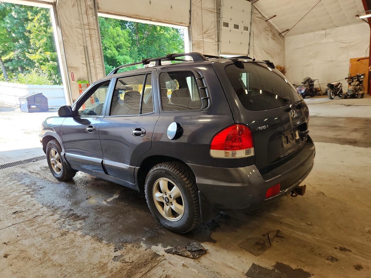 2006 Hyundai Santa Fe Gls Серый vin: KM8SC73D56U057637