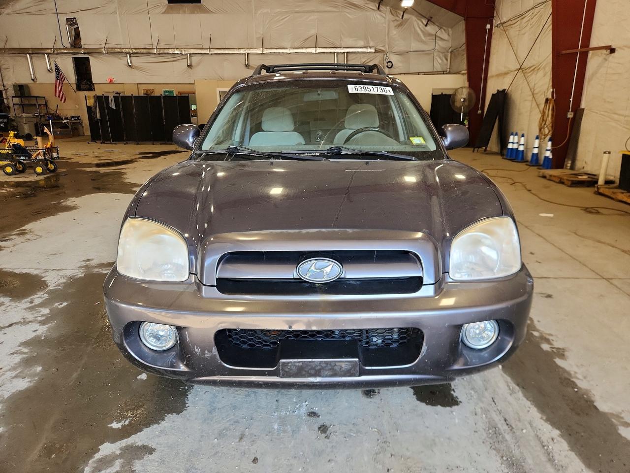 2006 Hyundai Santa Fe Gls Серый vin: KM8SC73D56U057637