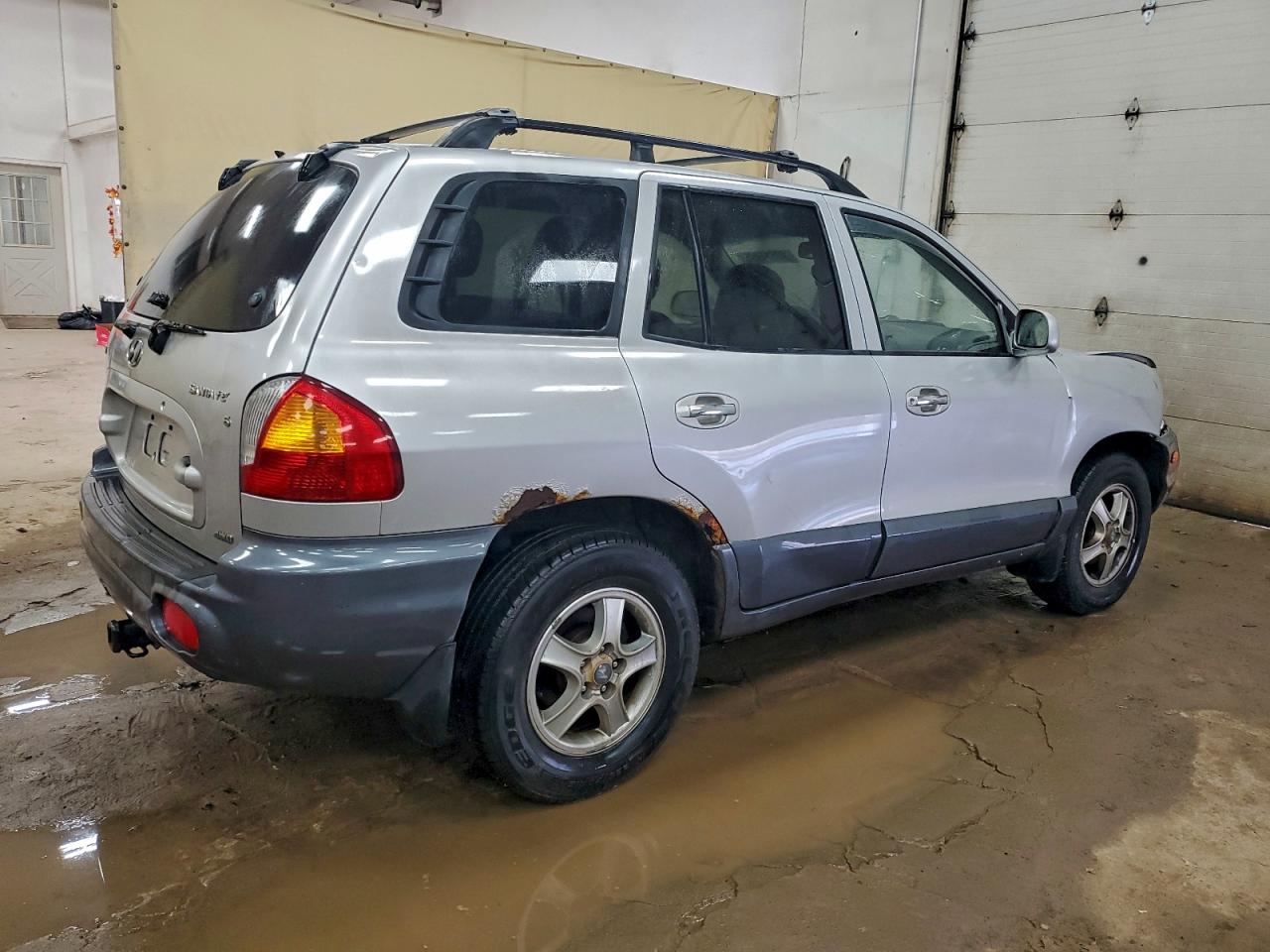 2002 Hyundai Santa Fe Gls Серебряный vin: KM8SC73D62U233847