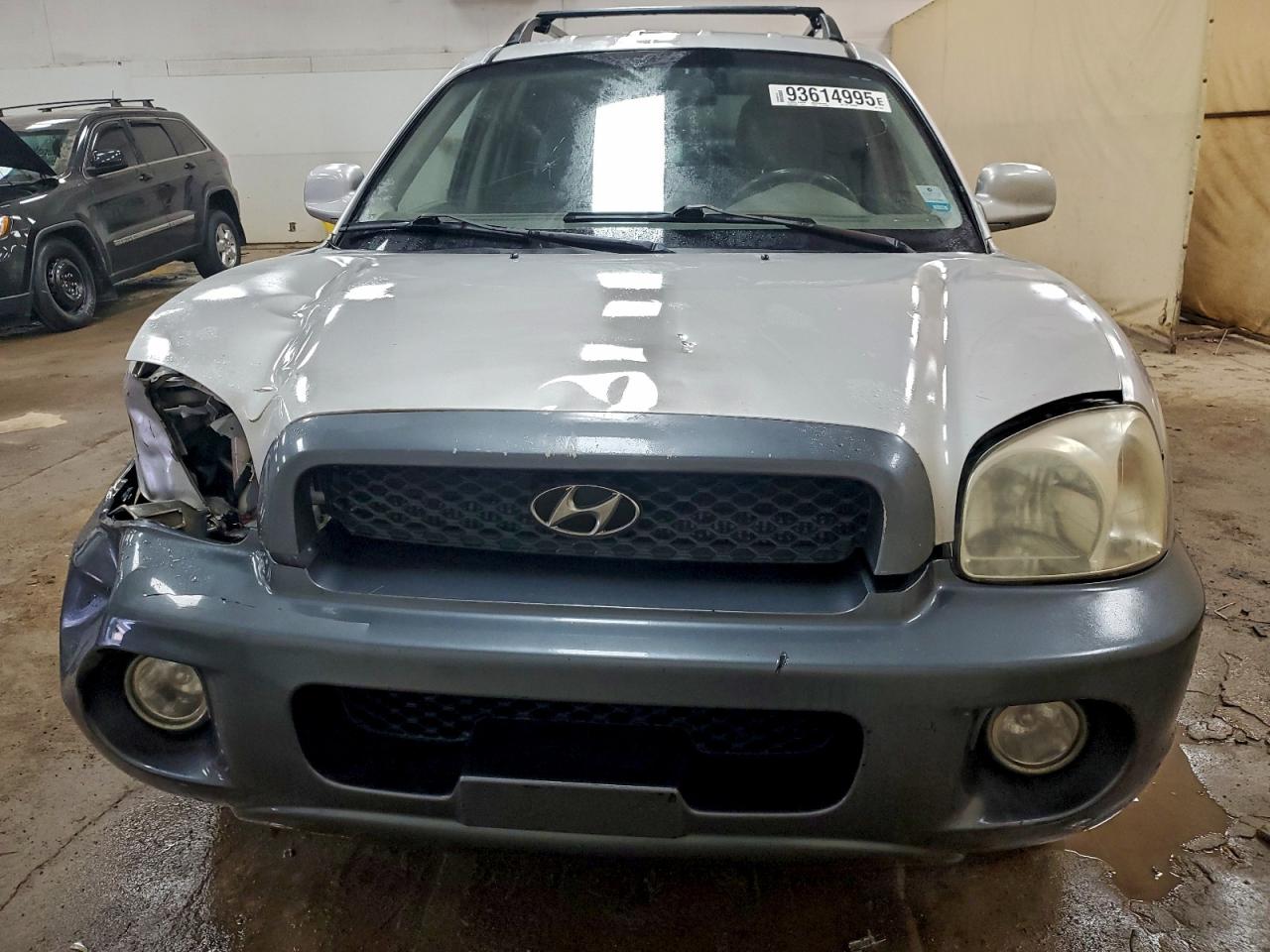 2002 Hyundai Santa Fe Gls Серебряный vin: KM8SC73D62U233847