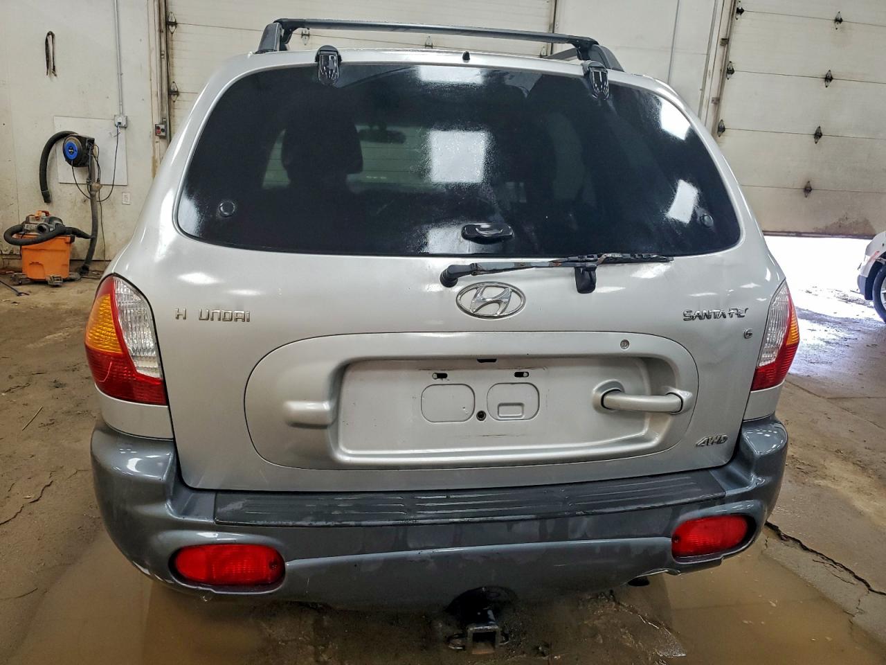 2002 Hyundai Santa Fe Gls Серебряный vin: KM8SC73D62U233847