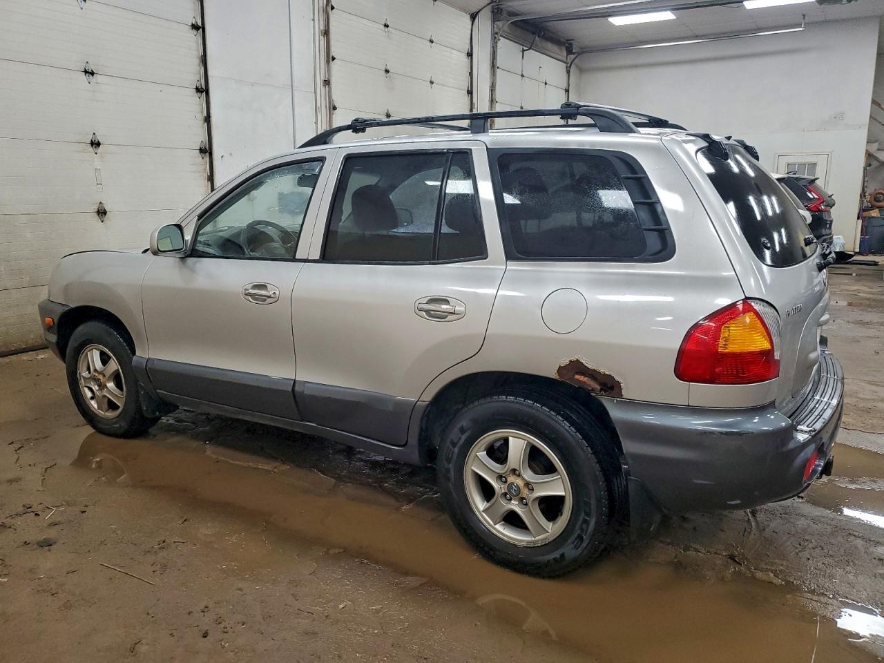 2002 Hyundai Santa Fe Gls Серебряный vin: KM8SC73D62U233847