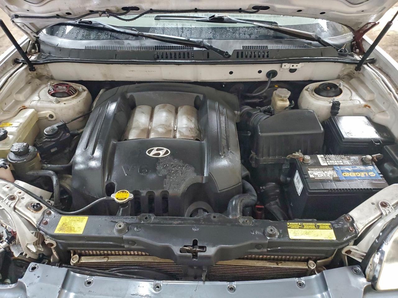 2002 Hyundai Santa Fe Gls Серебряный vin: KM8SC73D62U233847